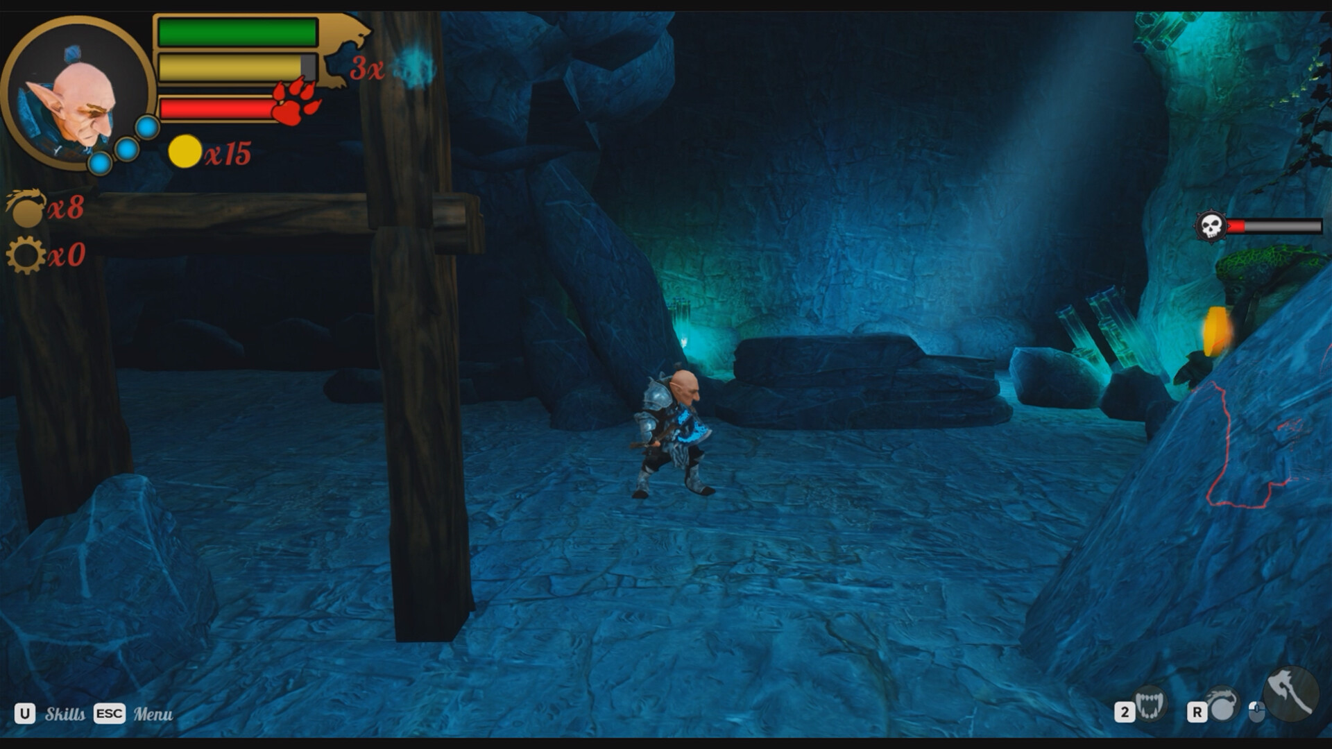 Изображение игры: Angry Gnome