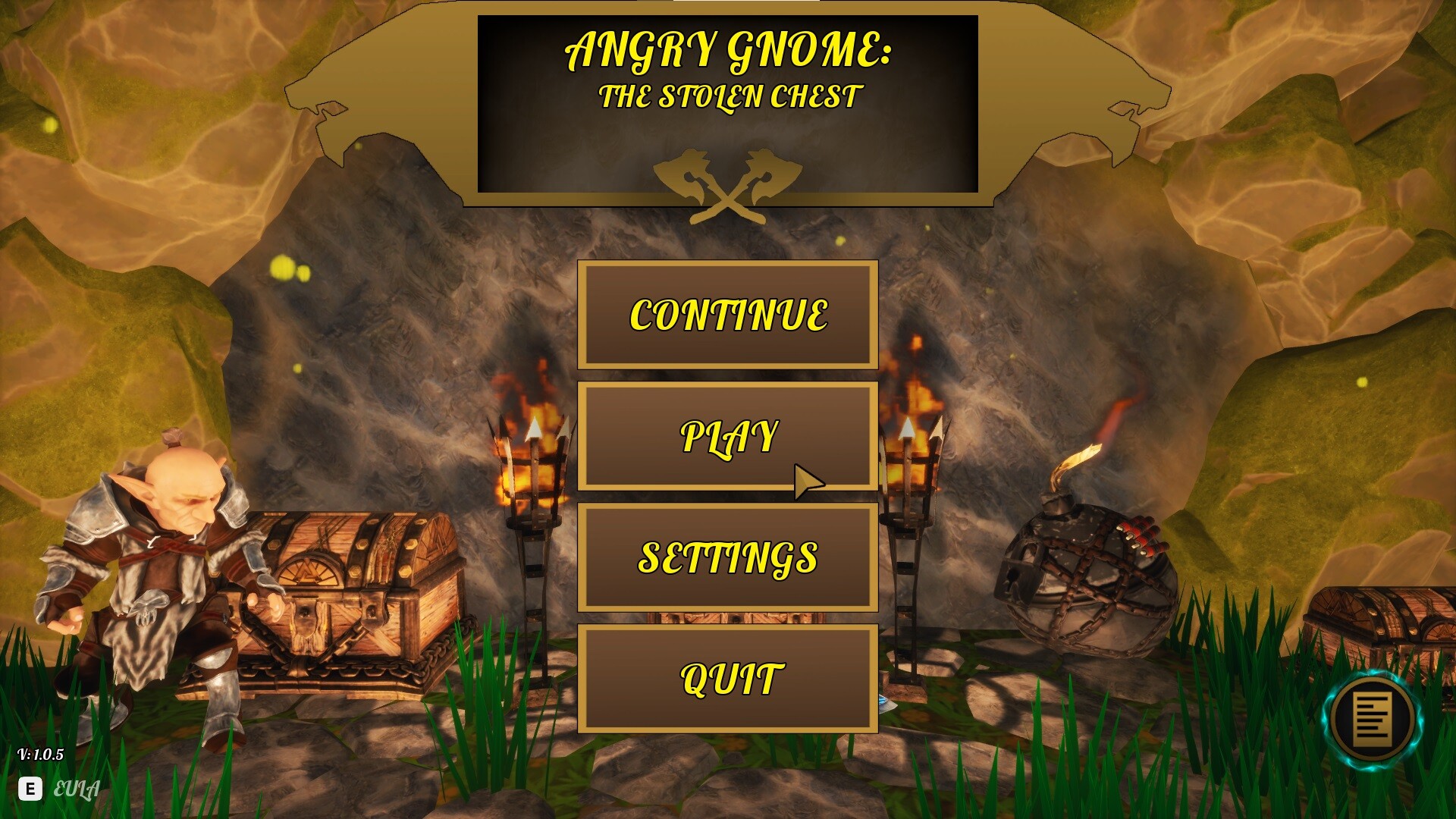 Изображение игры: Angry Gnome
