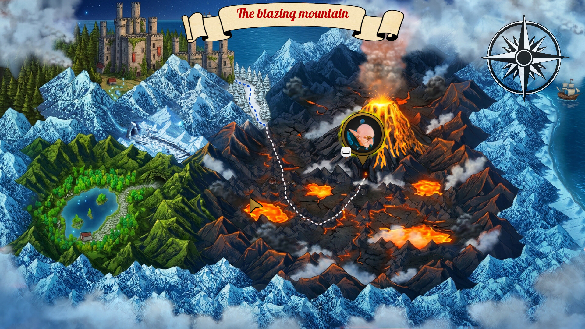 Изображение игры: Angry Gnome