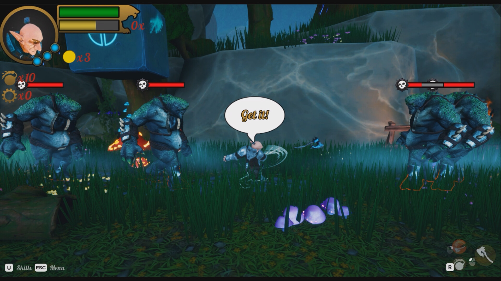 Изображение игры: Angry Gnome