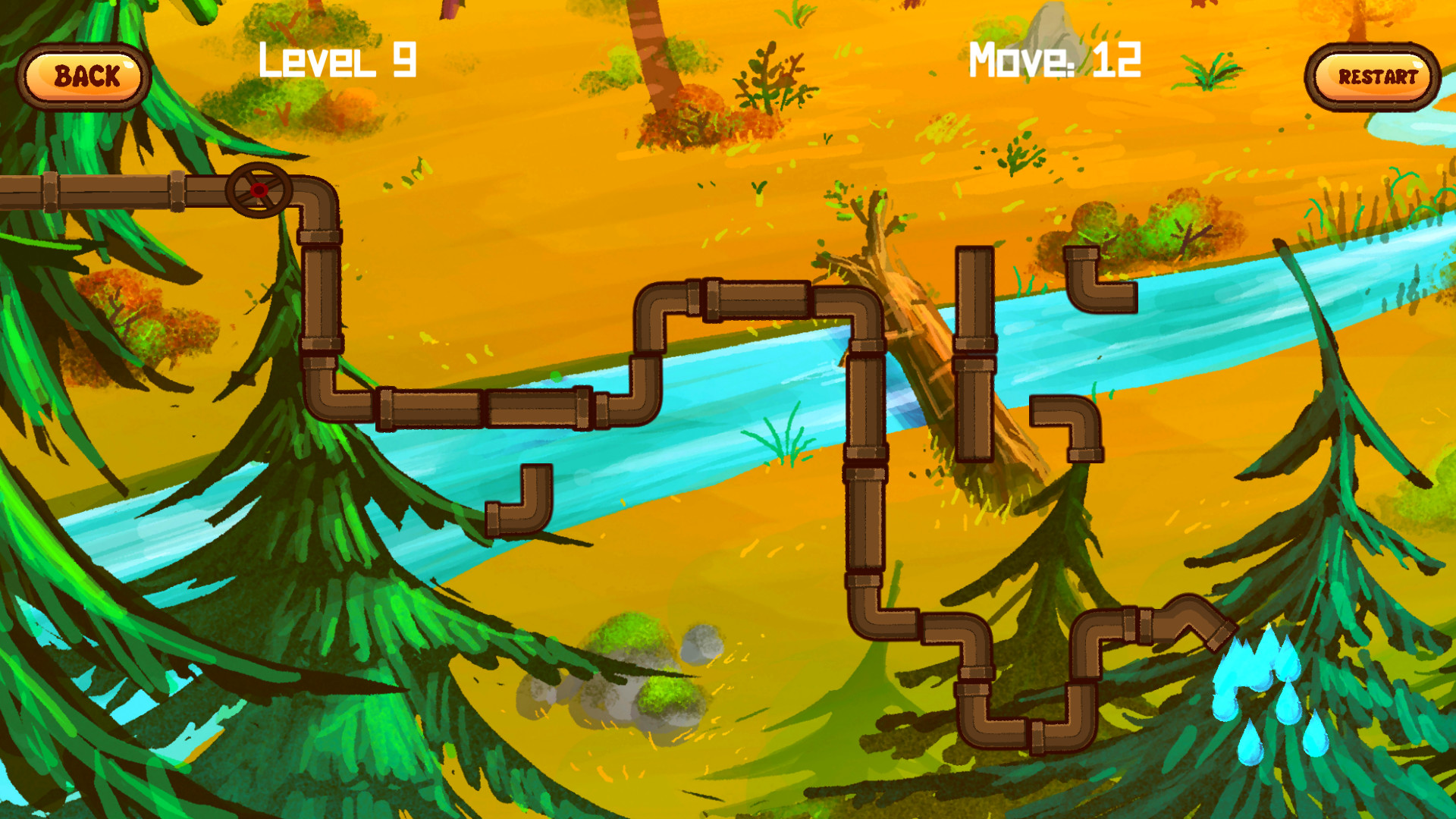 Изображение игры: Water Pipeline