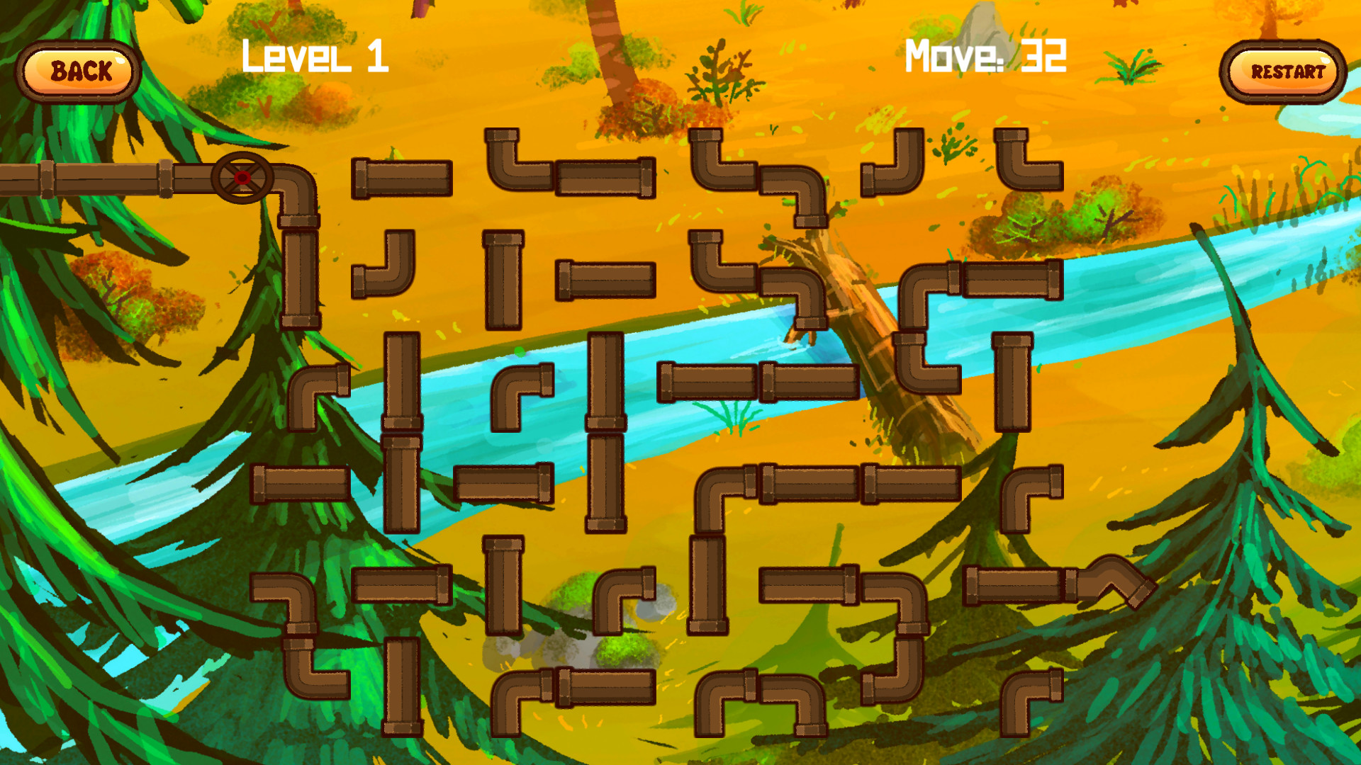 Изображение игры: Water Pipeline