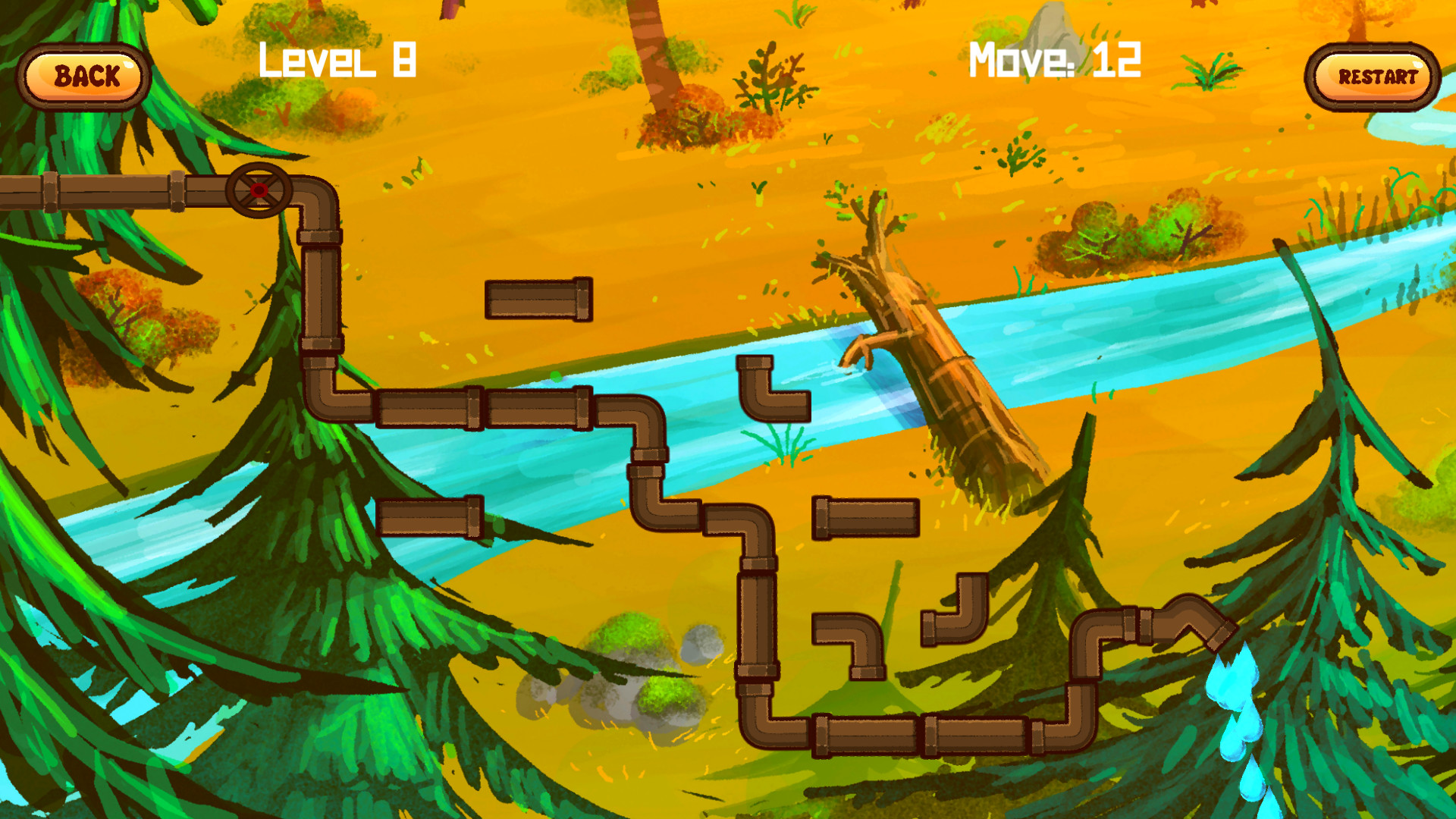 Изображение игры: Water Pipeline