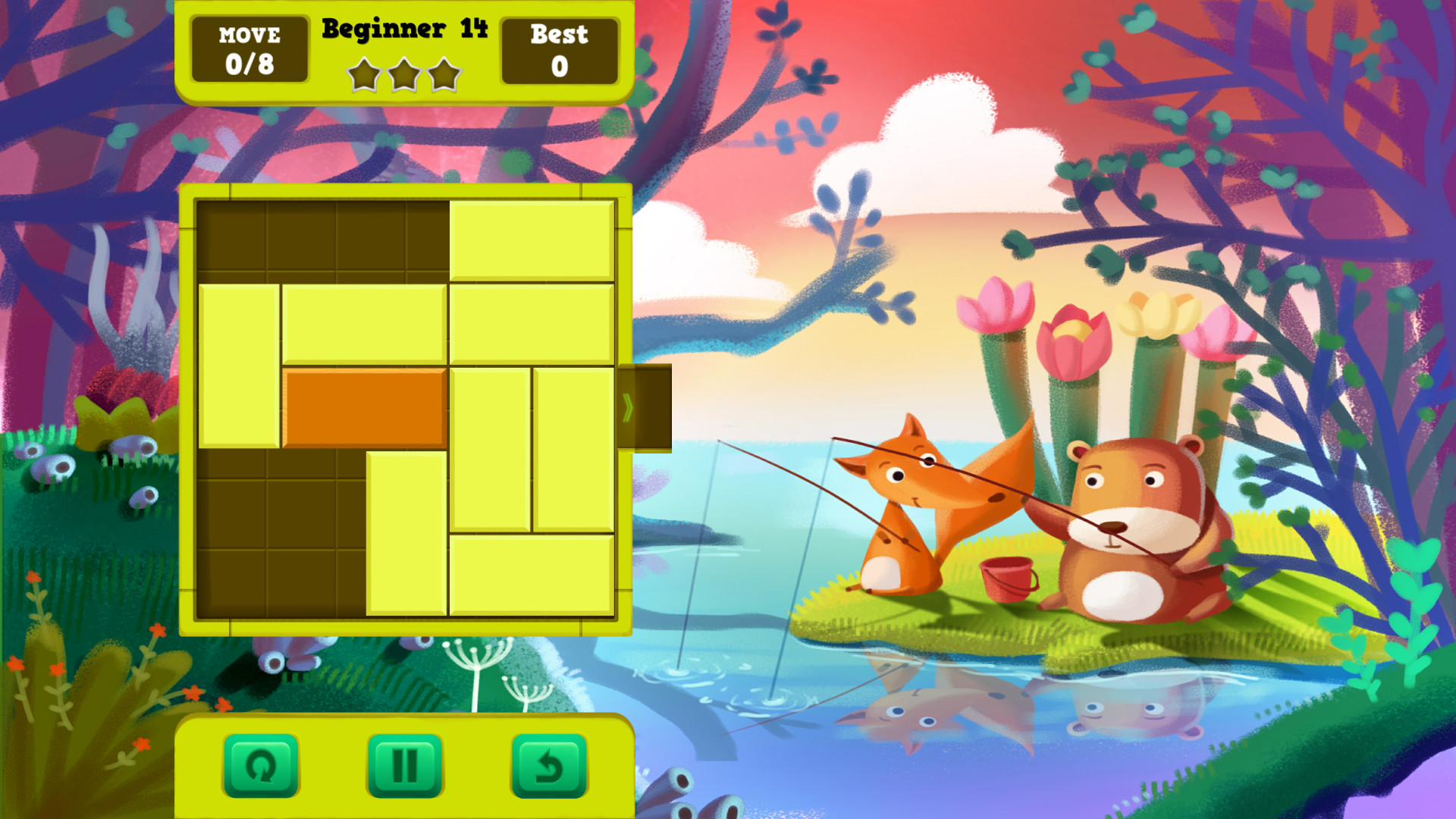 Изображение игры: Sliding Blocks