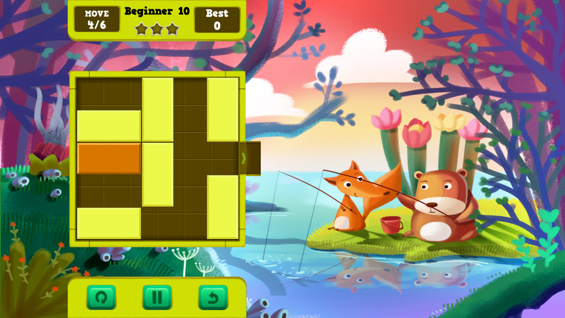 Изображение игры: Sliding Blocks