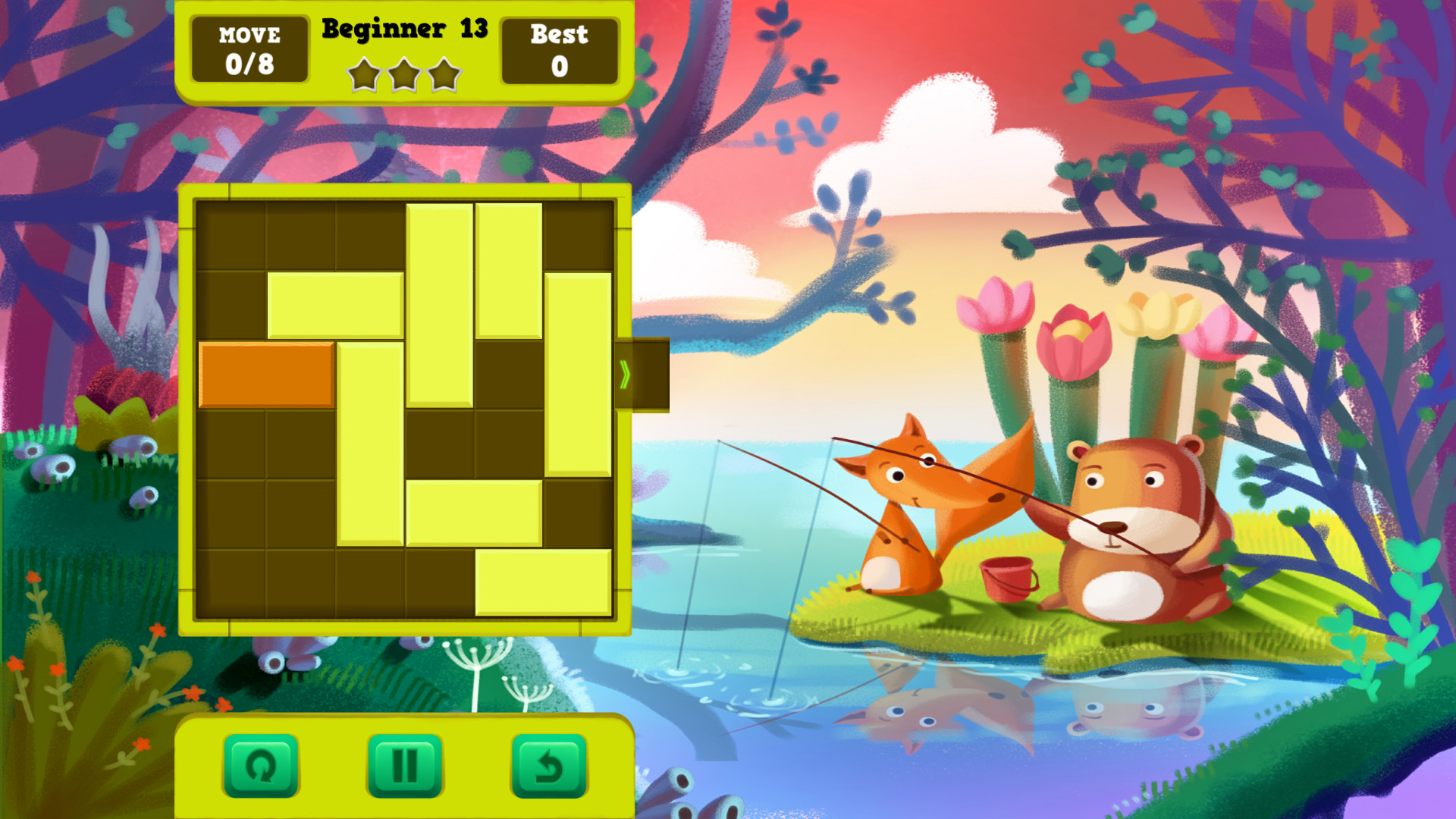 Изображение игры: Sliding Blocks