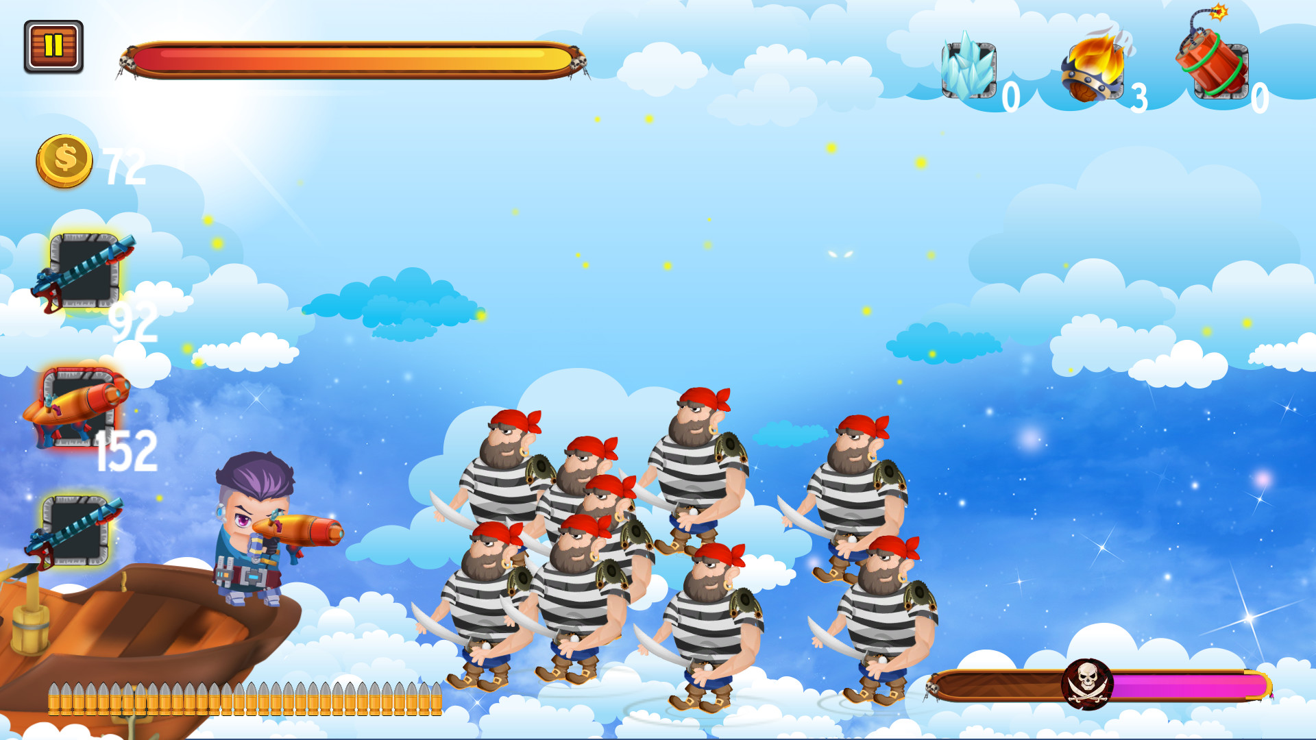 Изображение игры: Captain vs Sky Pirates