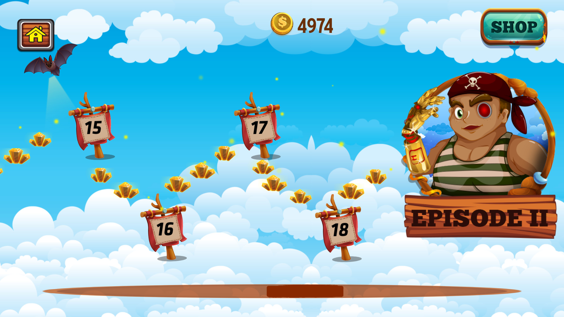 Изображение игры: Captain vs Sky Pirates