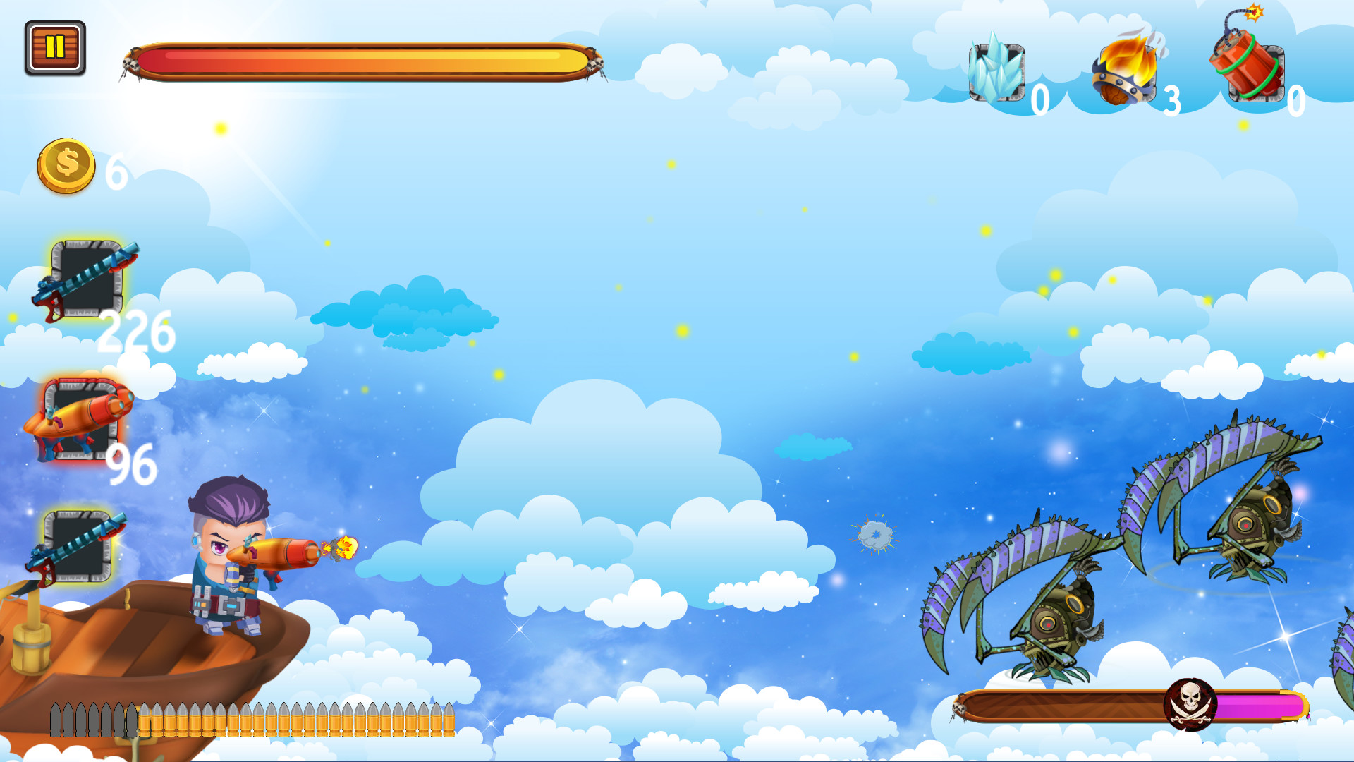 Изображение игры: Captain vs Sky Pirates