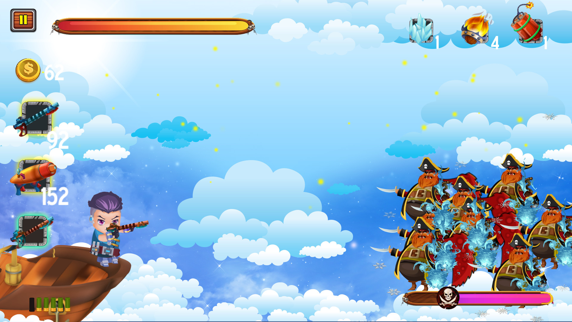 Изображение игры: Captain vs Sky Pirates