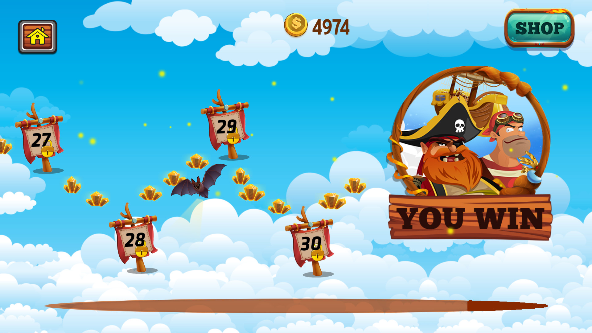 Изображение игры: Captain vs Sky Pirates