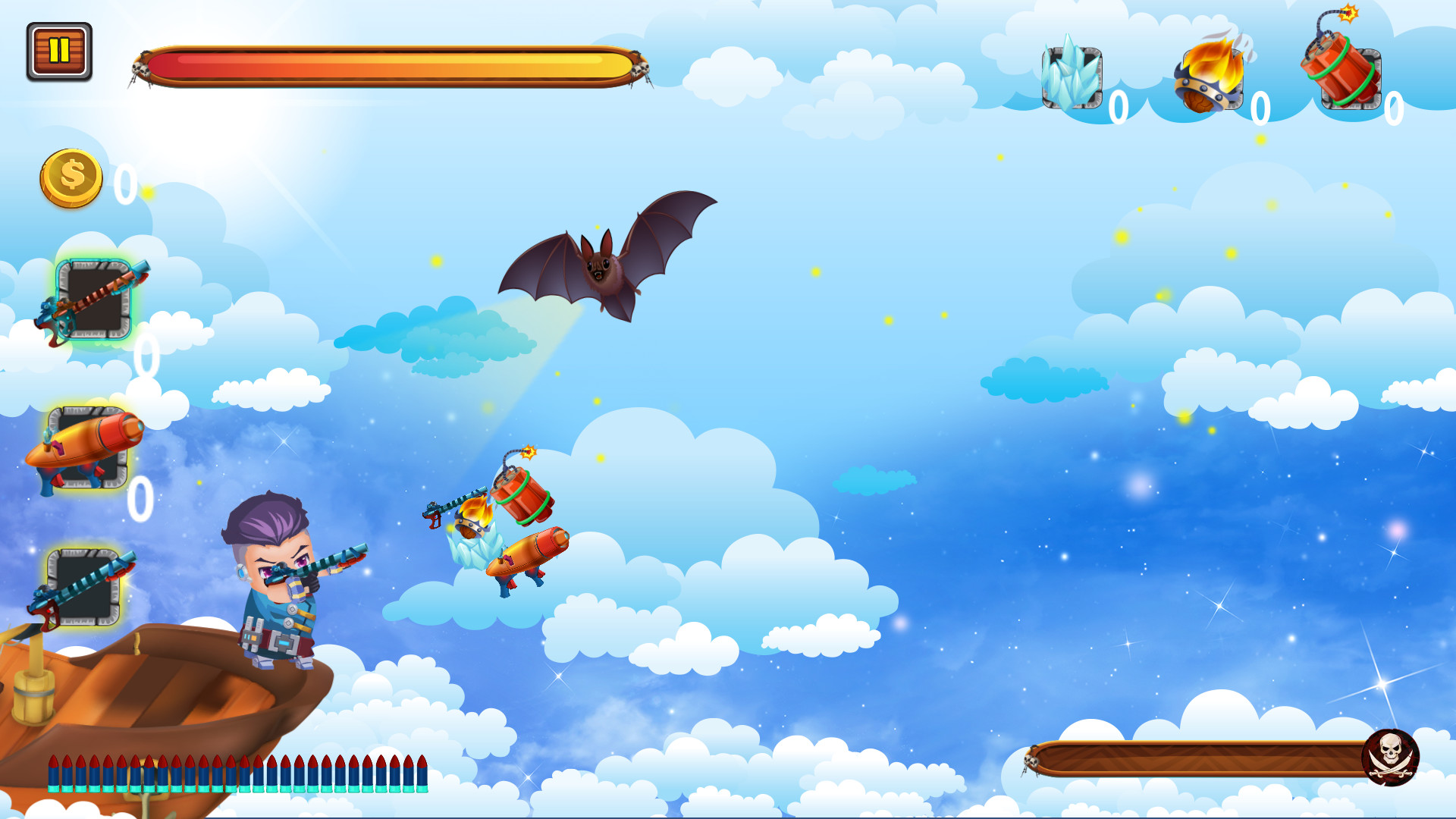 Изображение игры: Captain vs Sky Pirates