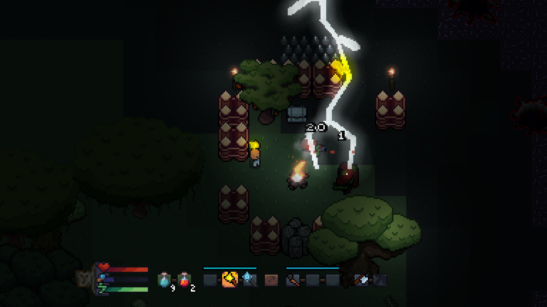 Изображение игры: Wild Light: Darkest Isles