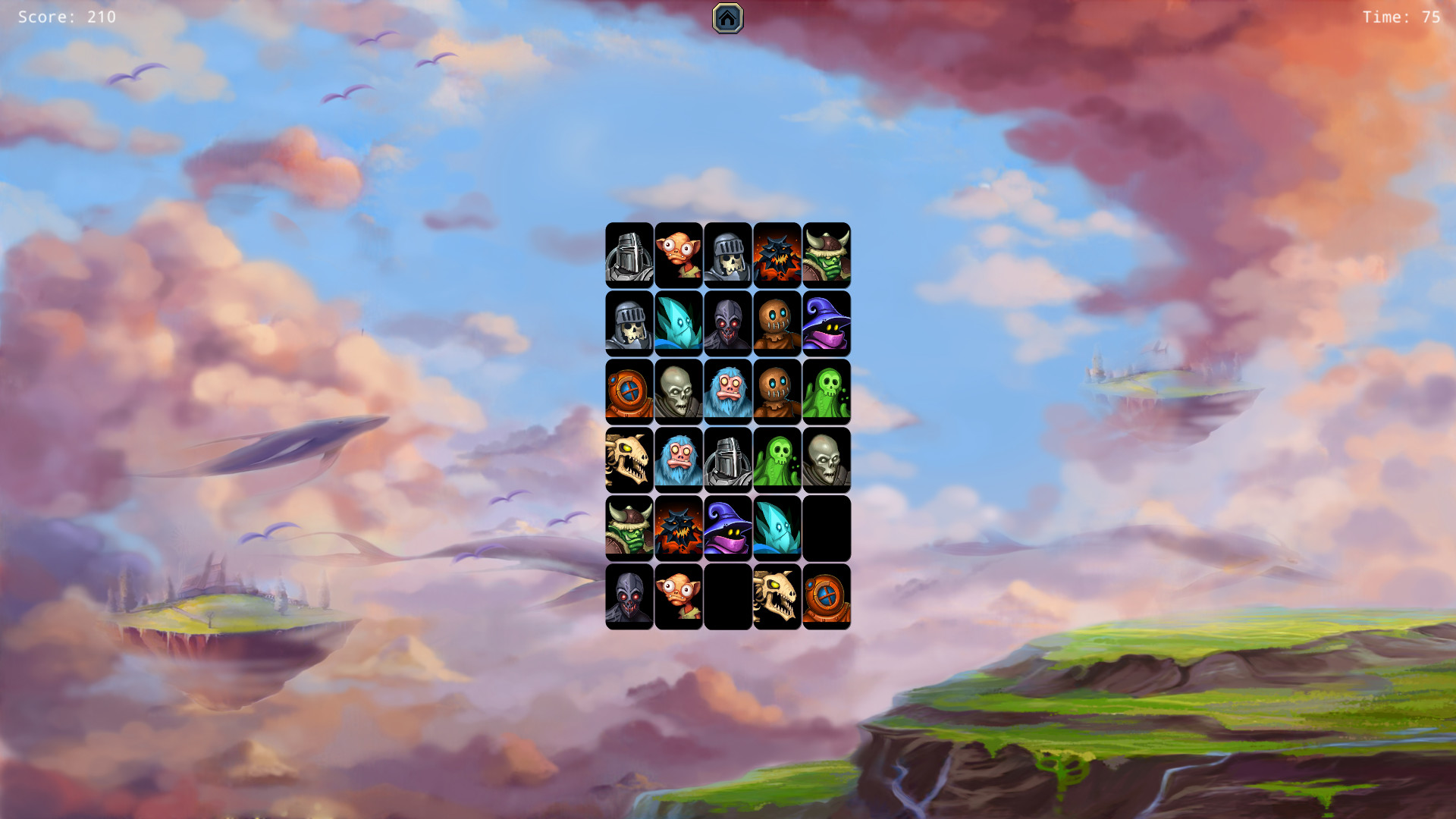 Изображение игры: Food Monster and Animals Memory Match