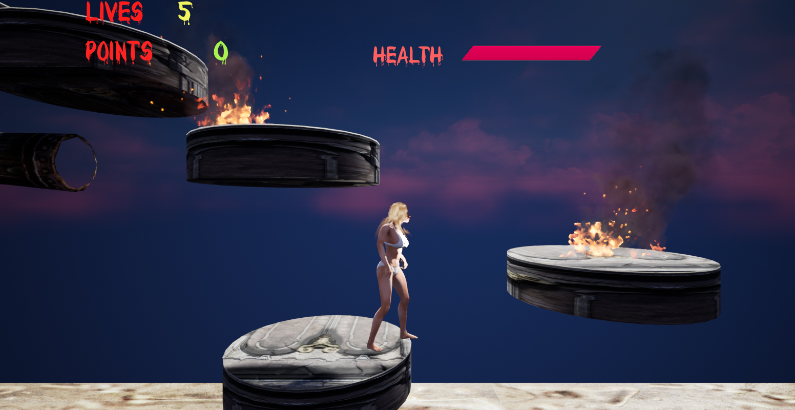 Изображение игры: Run Naked Woman Run