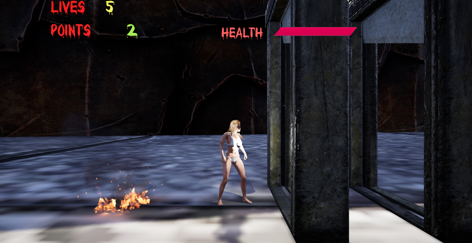 Изображение игры: Run Naked Woman Run