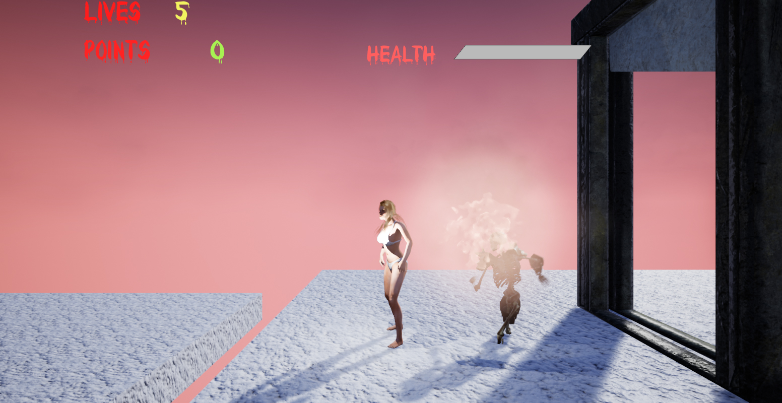 Изображение игры: Run Naked Woman Run
