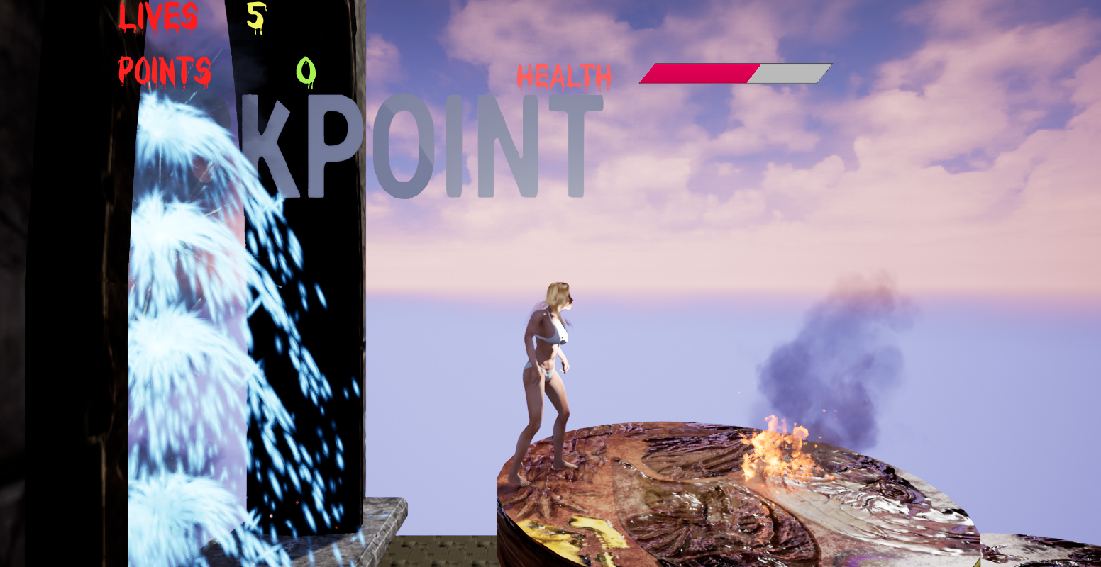 Изображение игры: Run Naked Woman Run