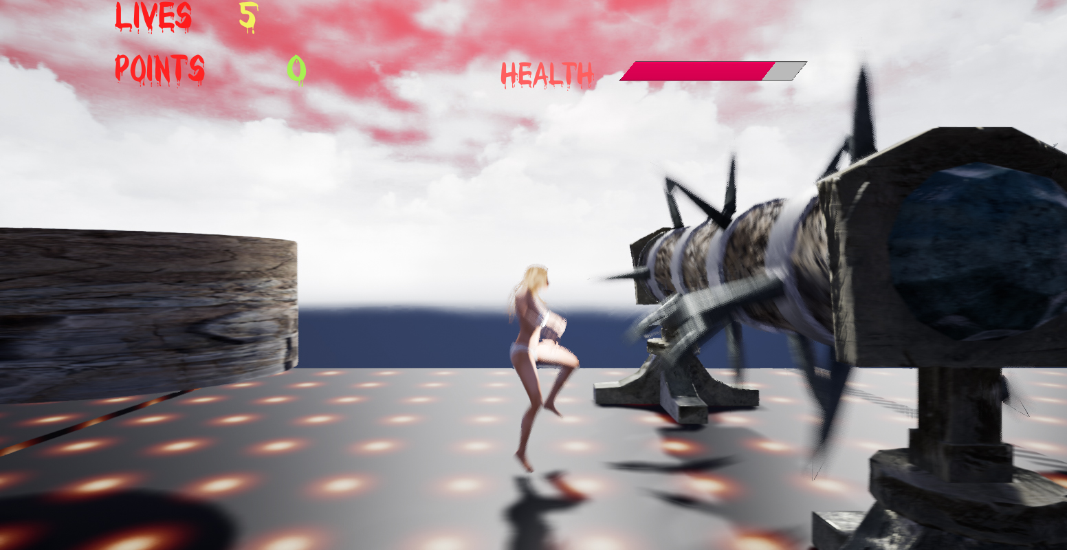 Изображение игры: Run Naked Woman Run