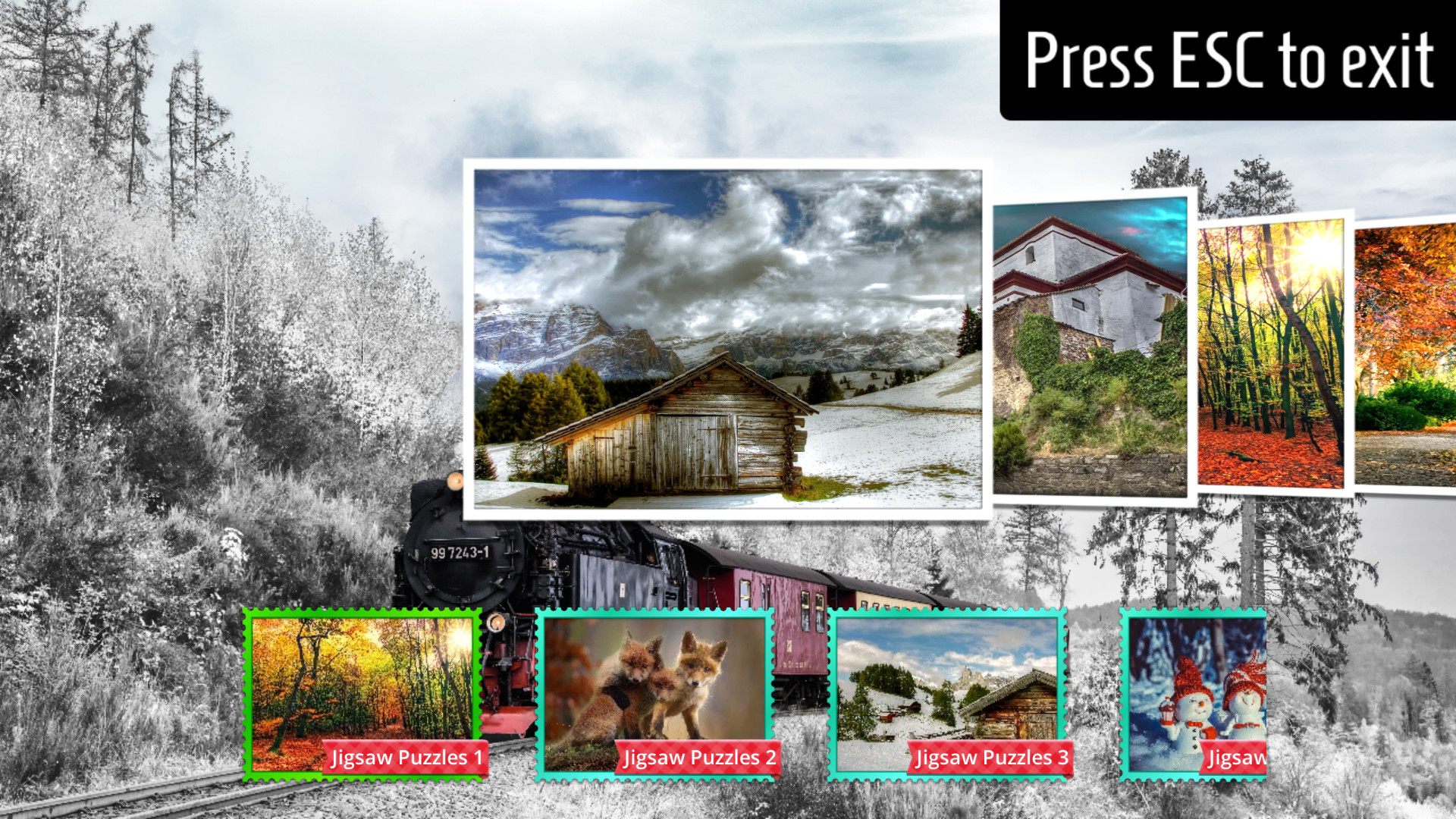 Изображение игры: Classic Jigsaw Puzzles