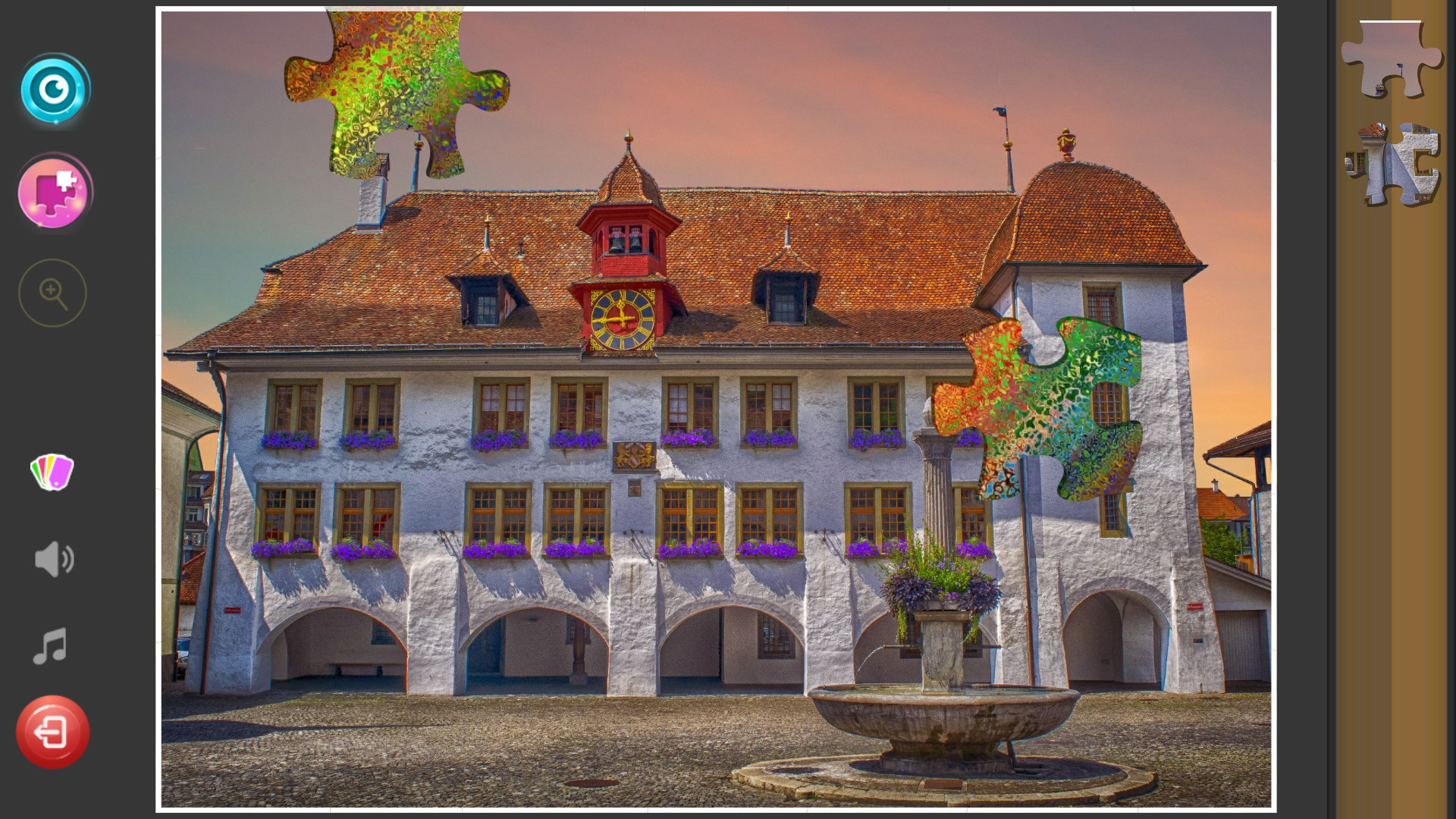 Изображение игры: Classic Jigsaw Puzzles