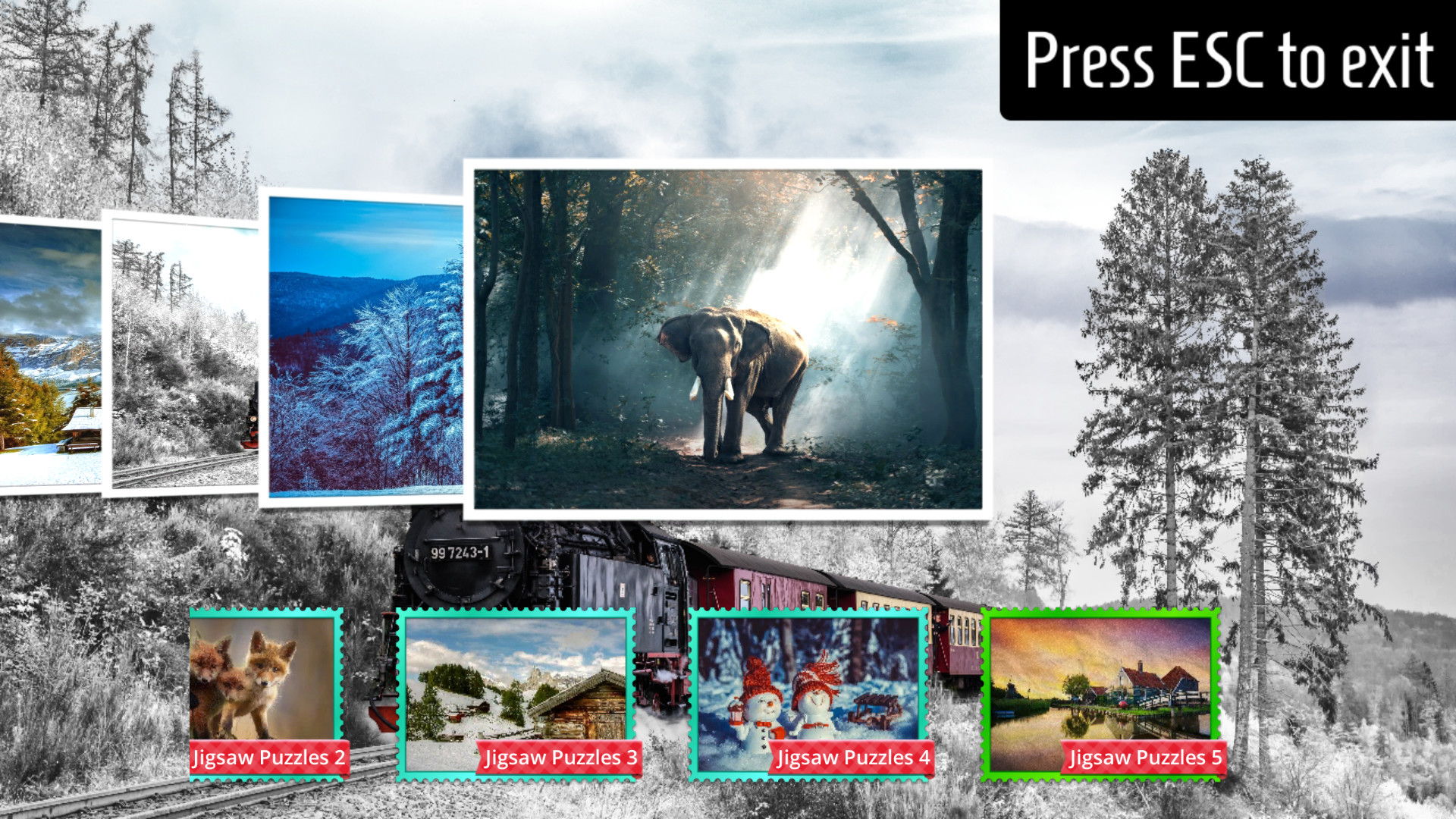 Изображение игры: Classic Jigsaw Puzzles