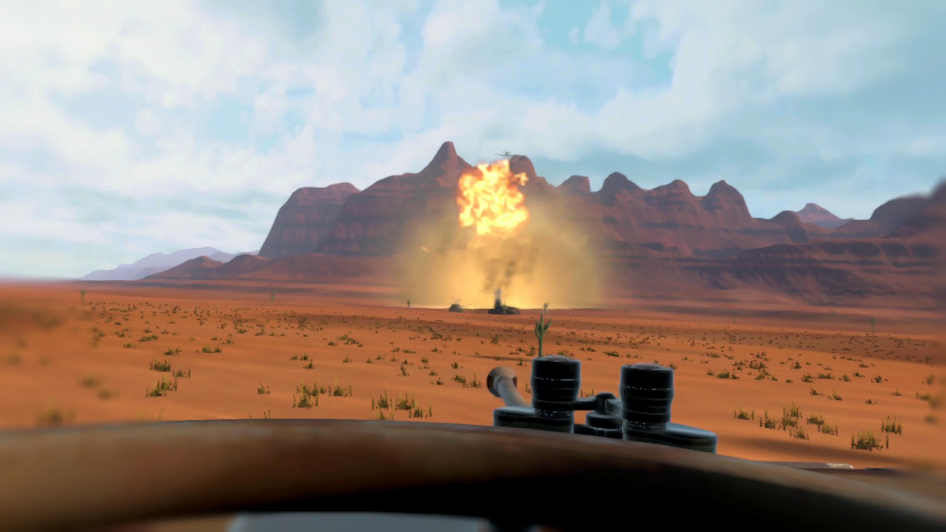 Изображение игры: Armored Front: Tiger Command