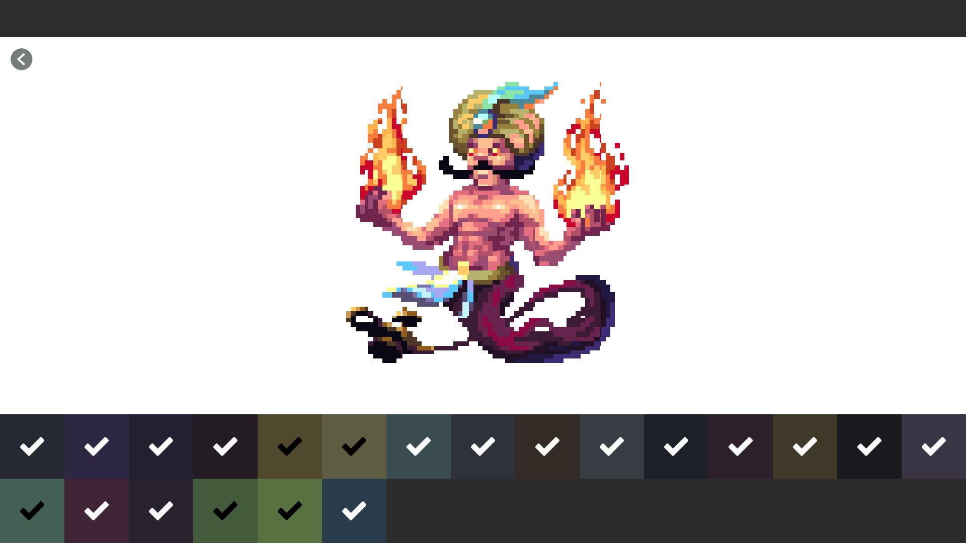 Изображение игры: Pixel Art Monster - Color by Number