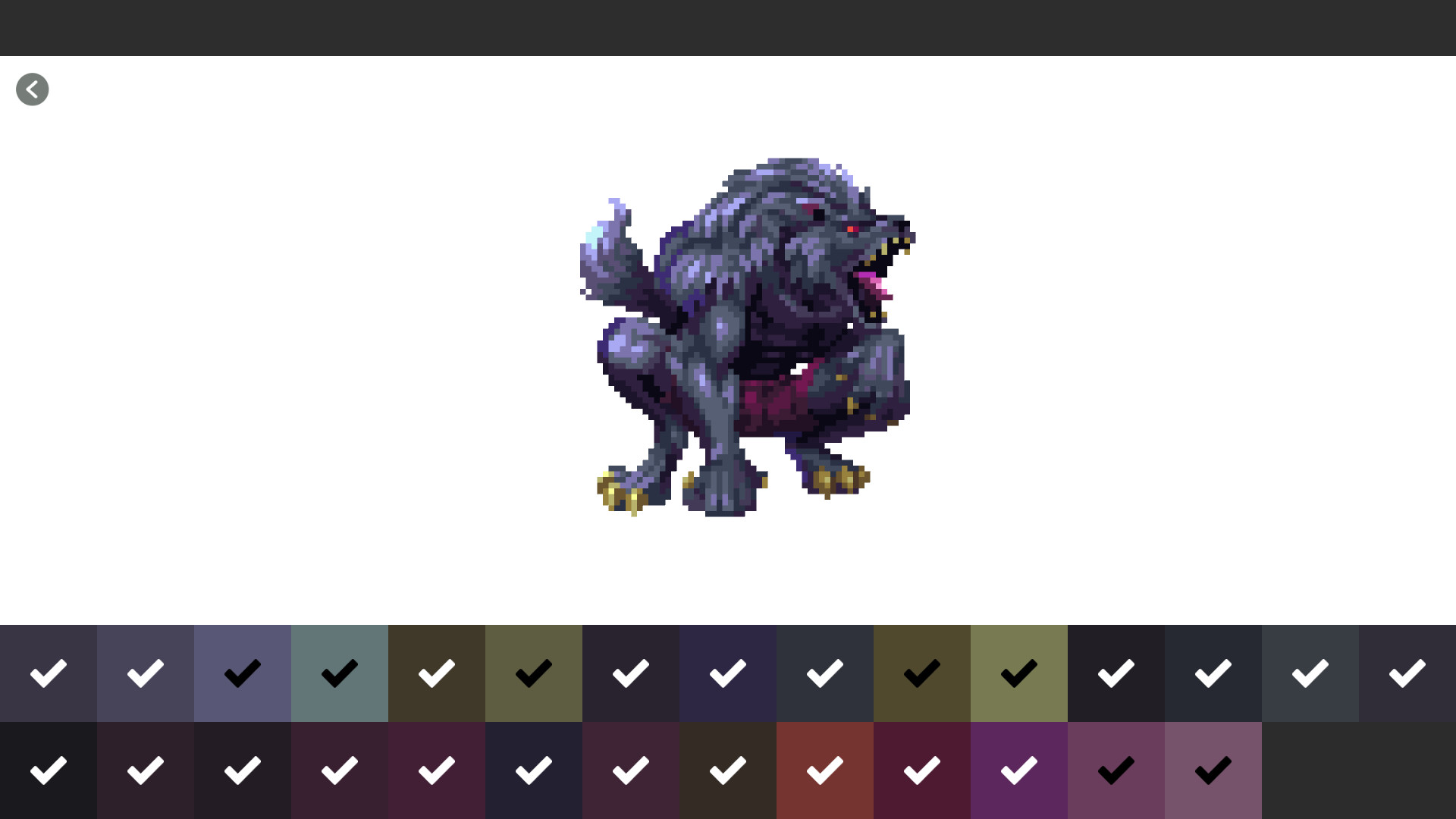 Изображение игры: Pixel Art Monster - Color by Number