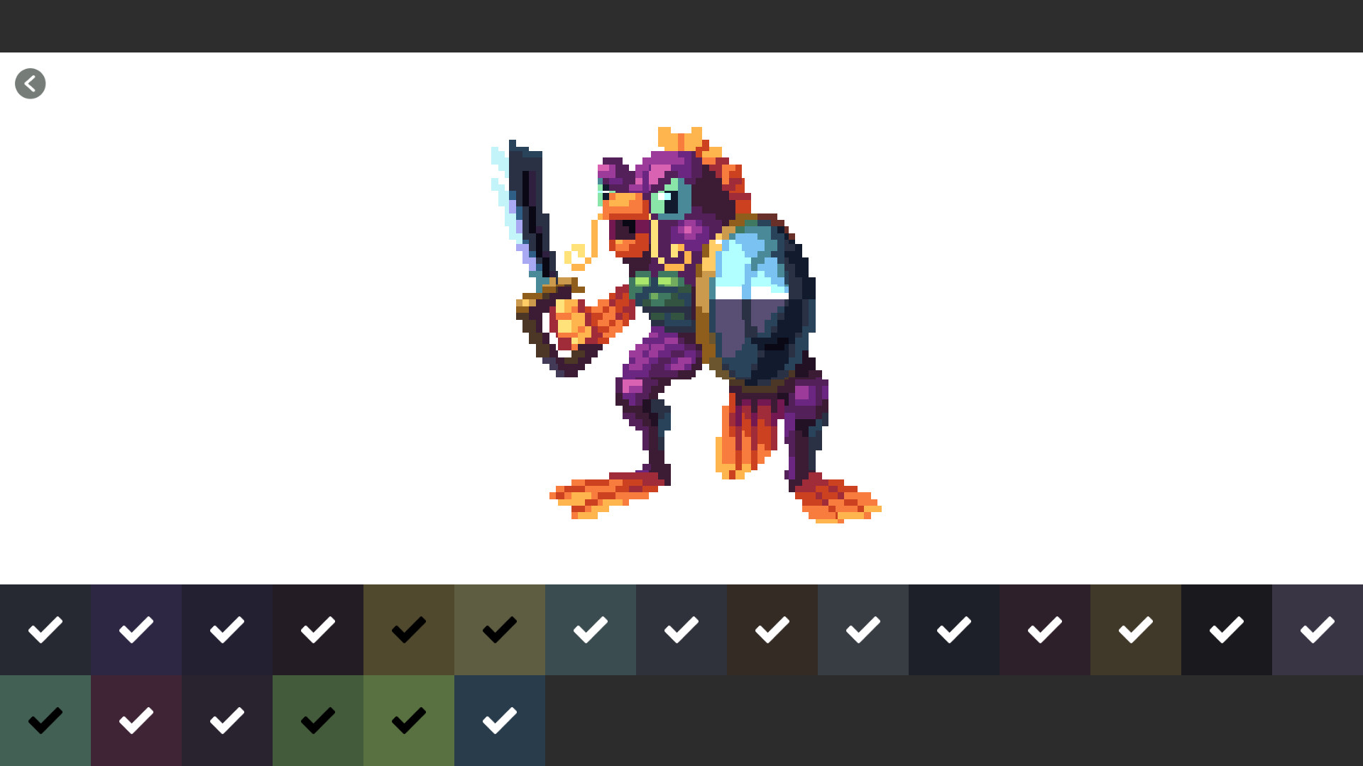 Изображение игры: Pixel Art Monster - Color by Number