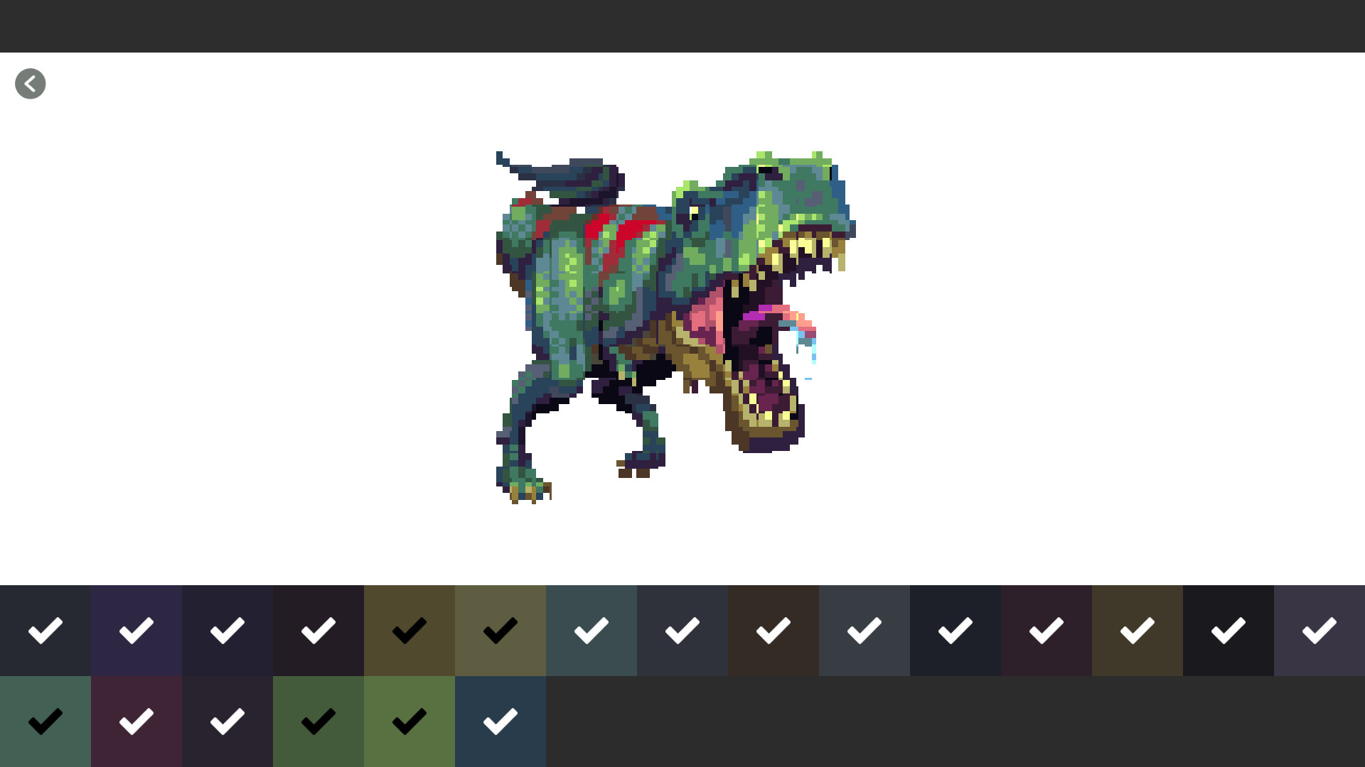 Изображение игры: Pixel Art Monster - Color by Number