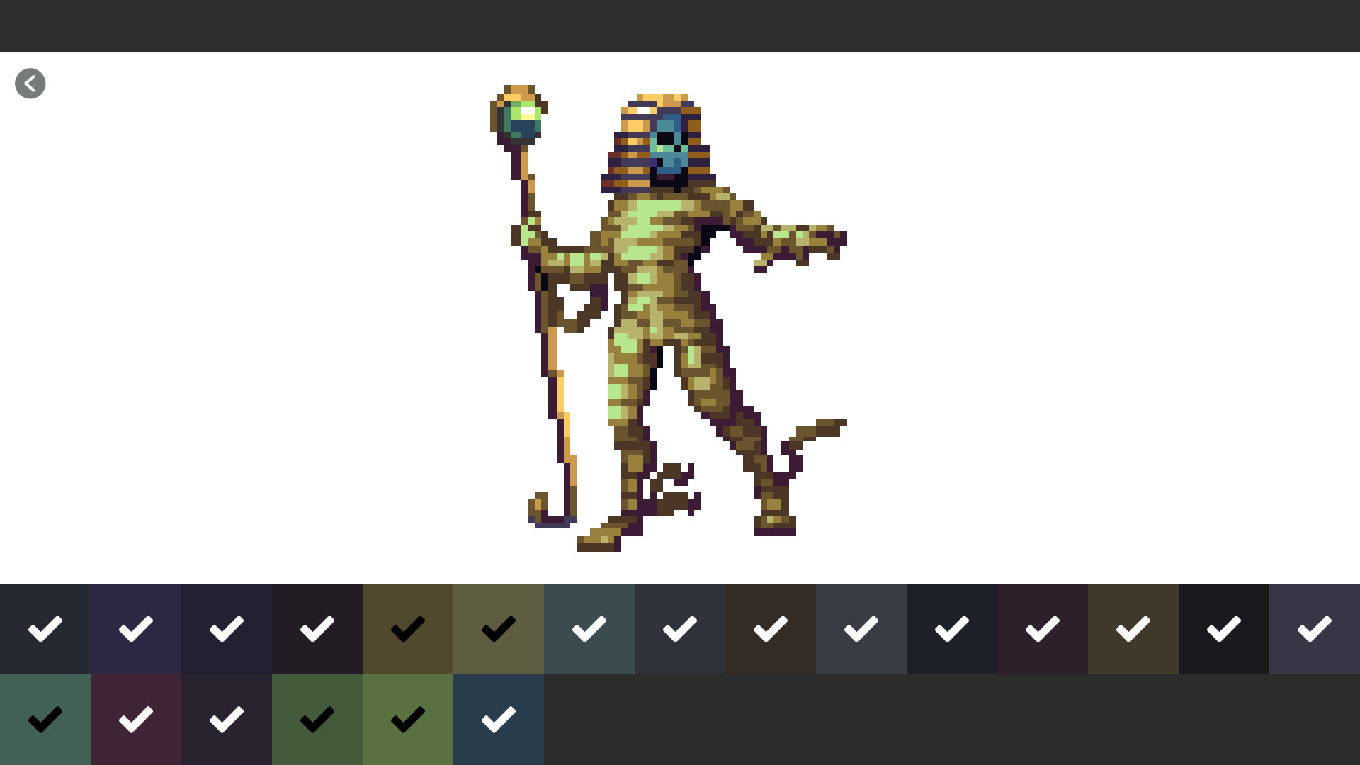 Изображение игры: Pixel Art Monster - Color by Number