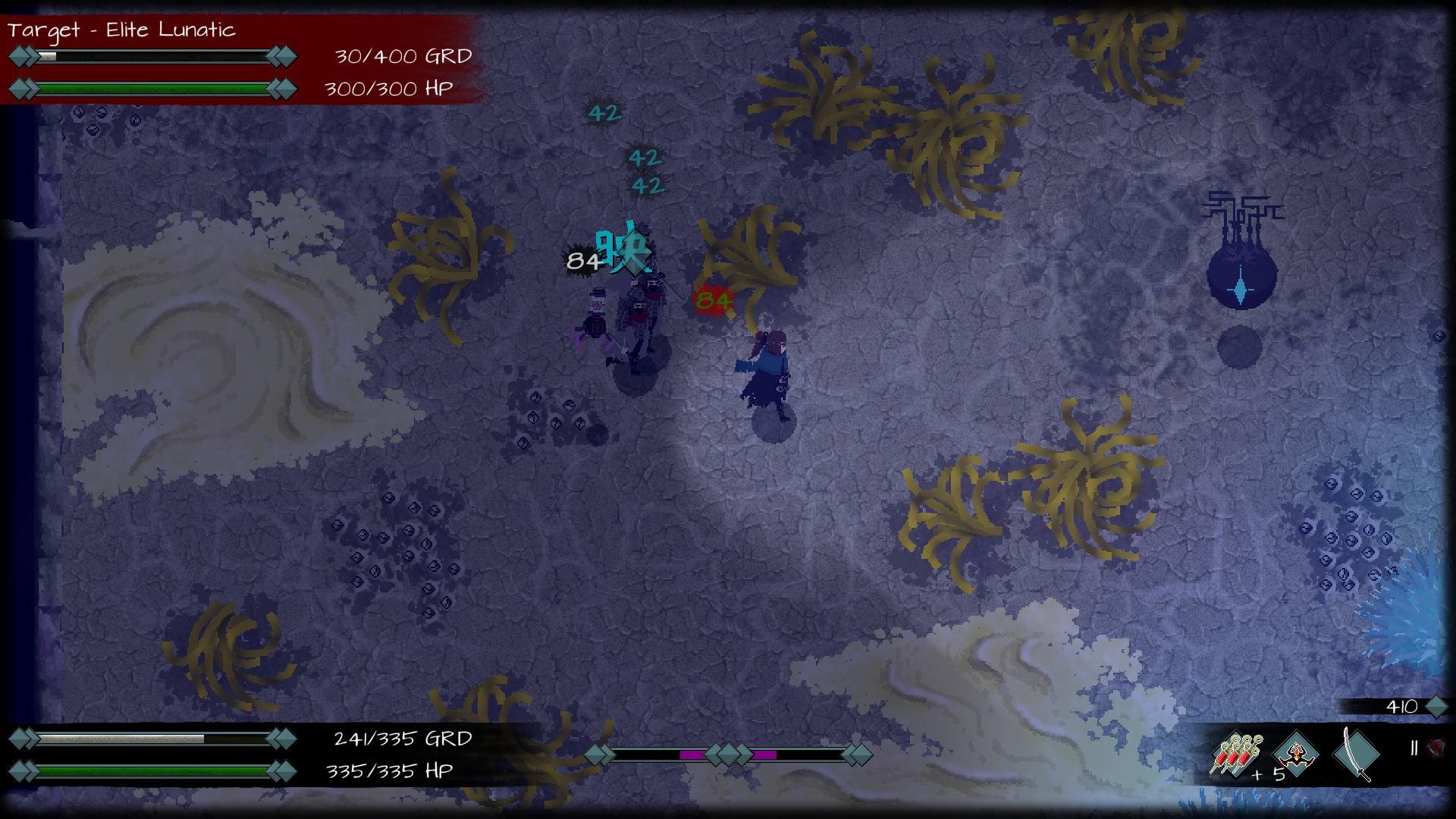 Изображение игры: Skautfold: Moonless Knight