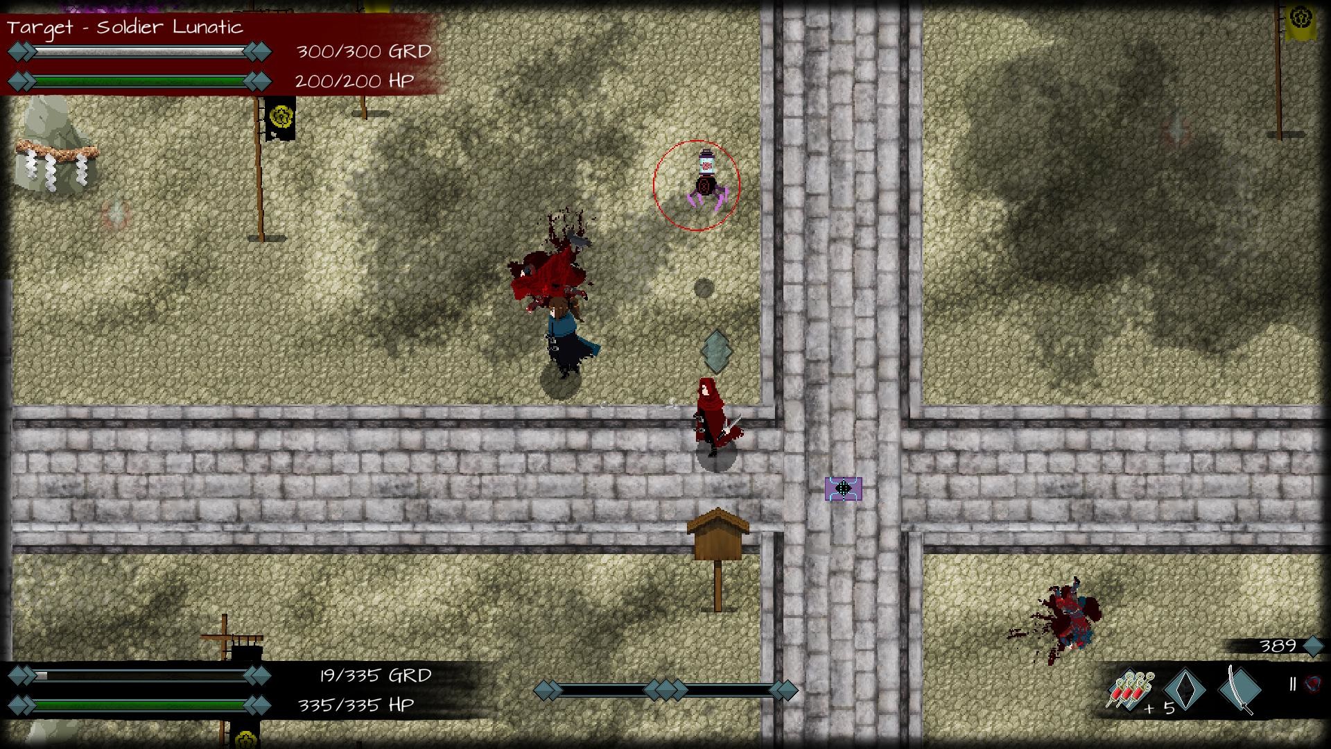 Изображение игры: Skautfold: Moonless Knight