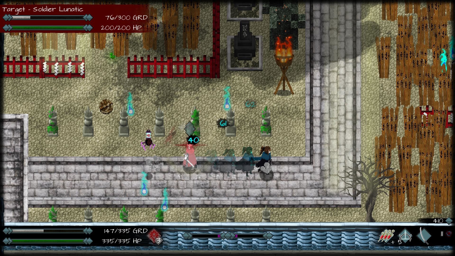 Изображение игры: Skautfold: Moonless Knight