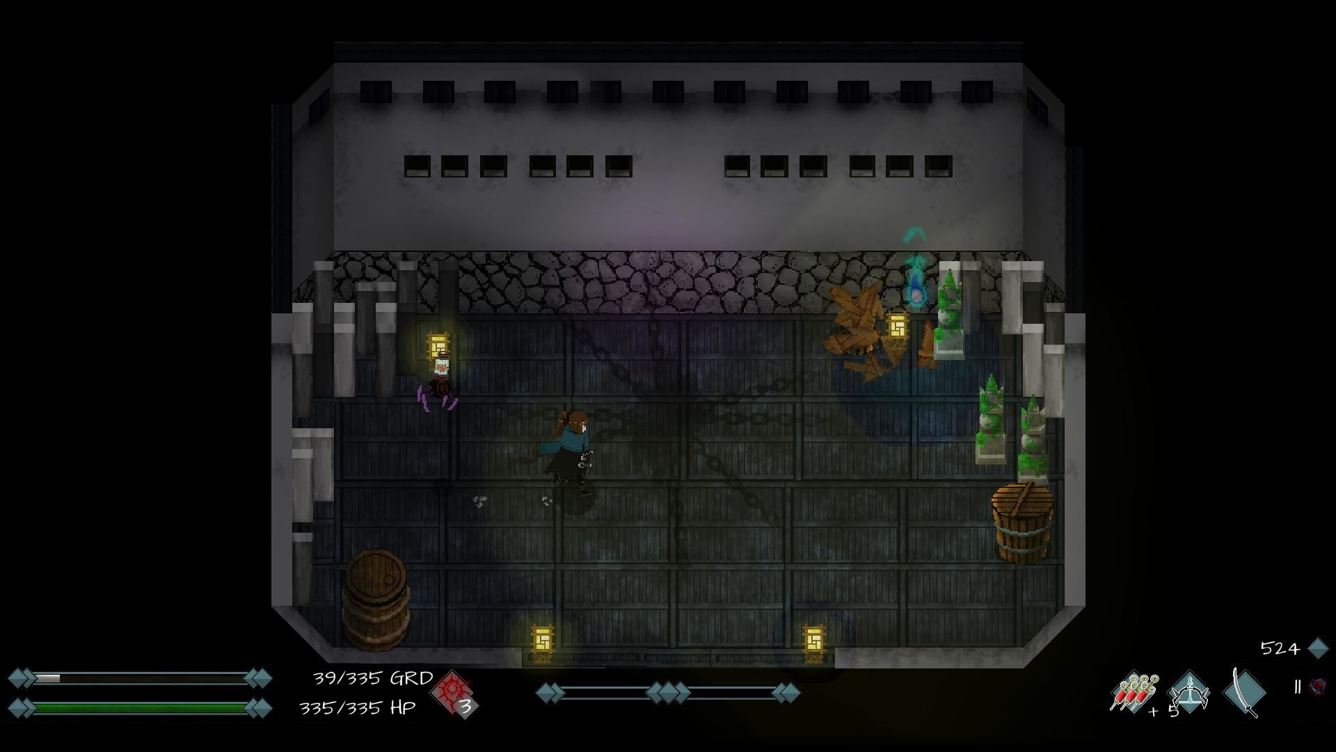 Изображение игры: Skautfold: Moonless Knight