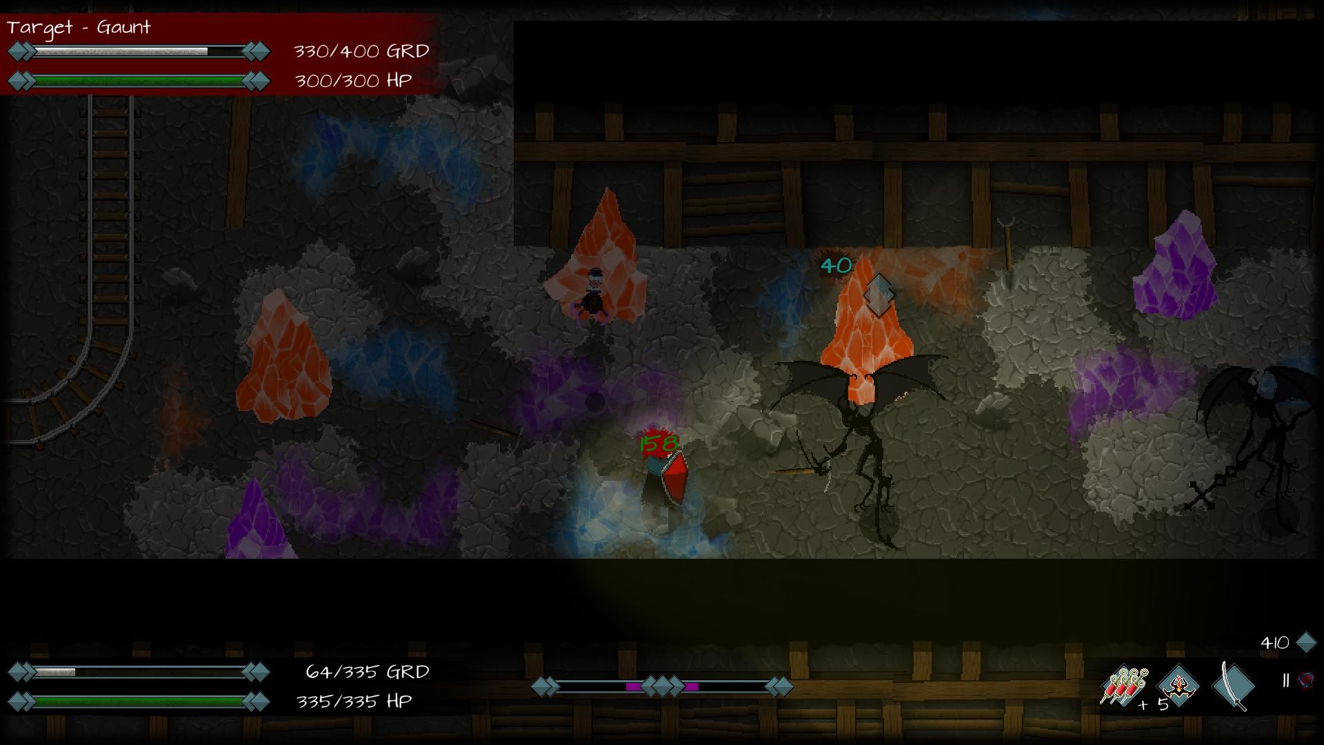 Изображение игры: Skautfold: Moonless Knight
