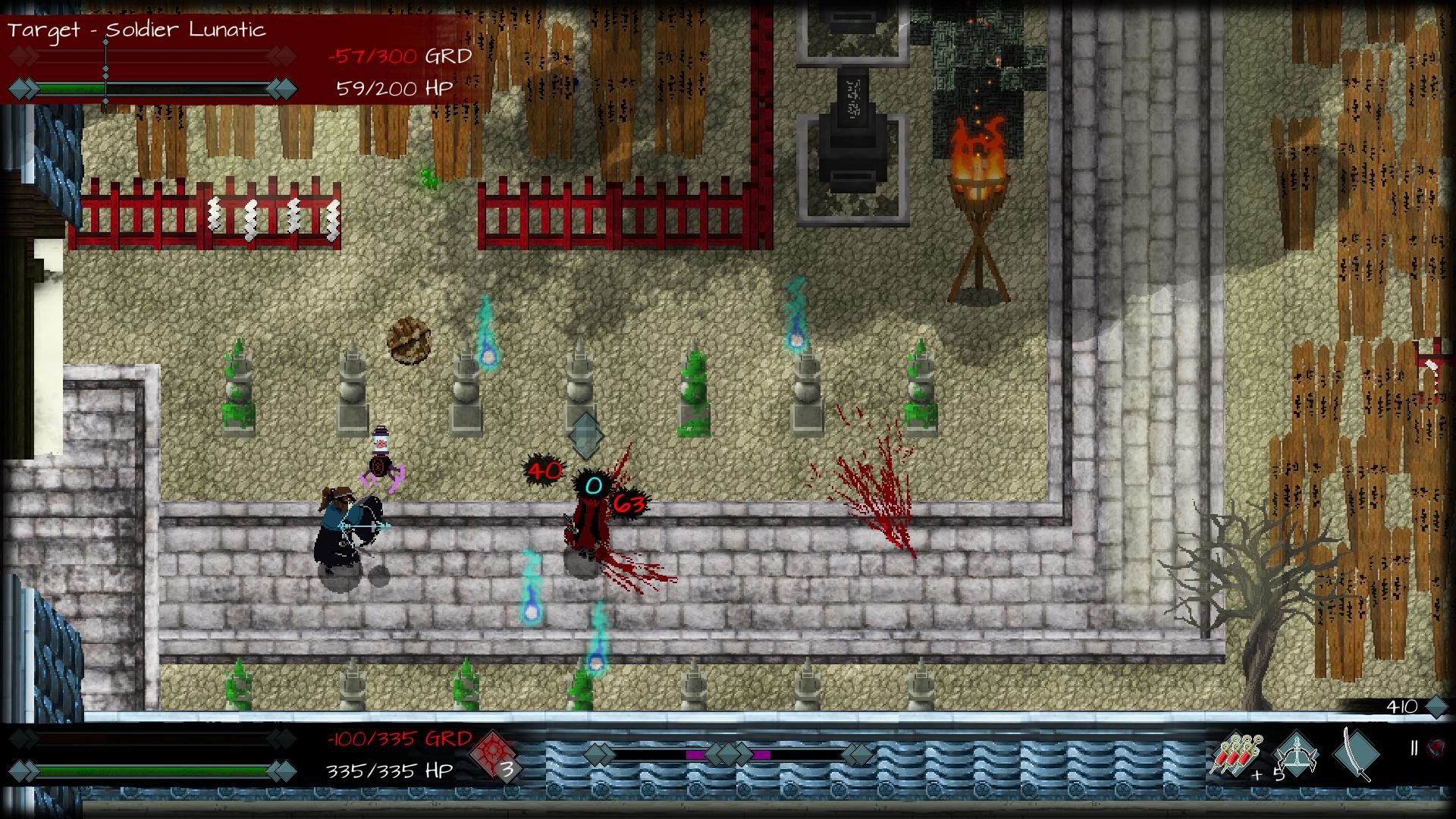 Изображение игры: Skautfold: Moonless Knight