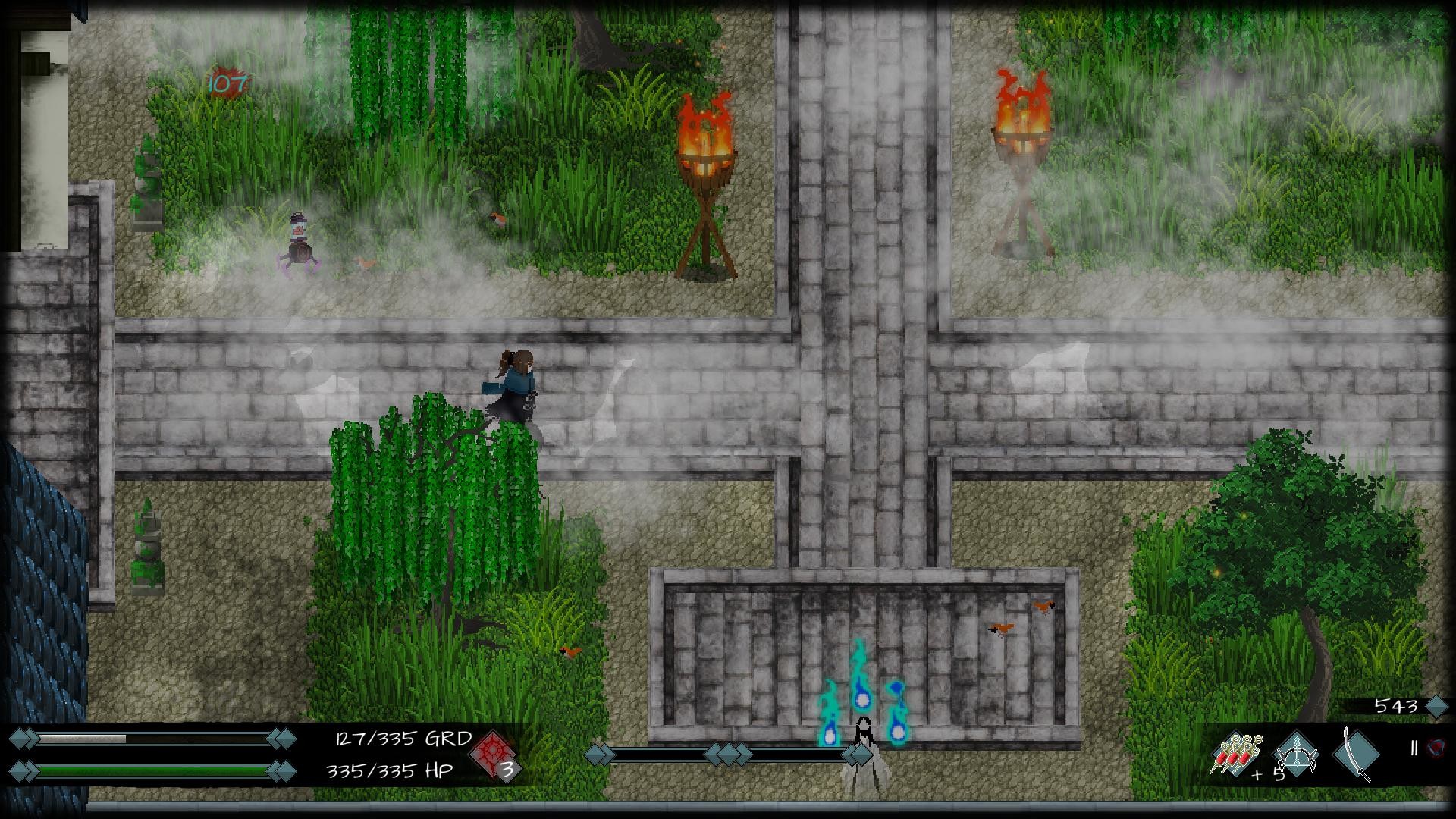 Изображение игры: Skautfold: Moonless Knight