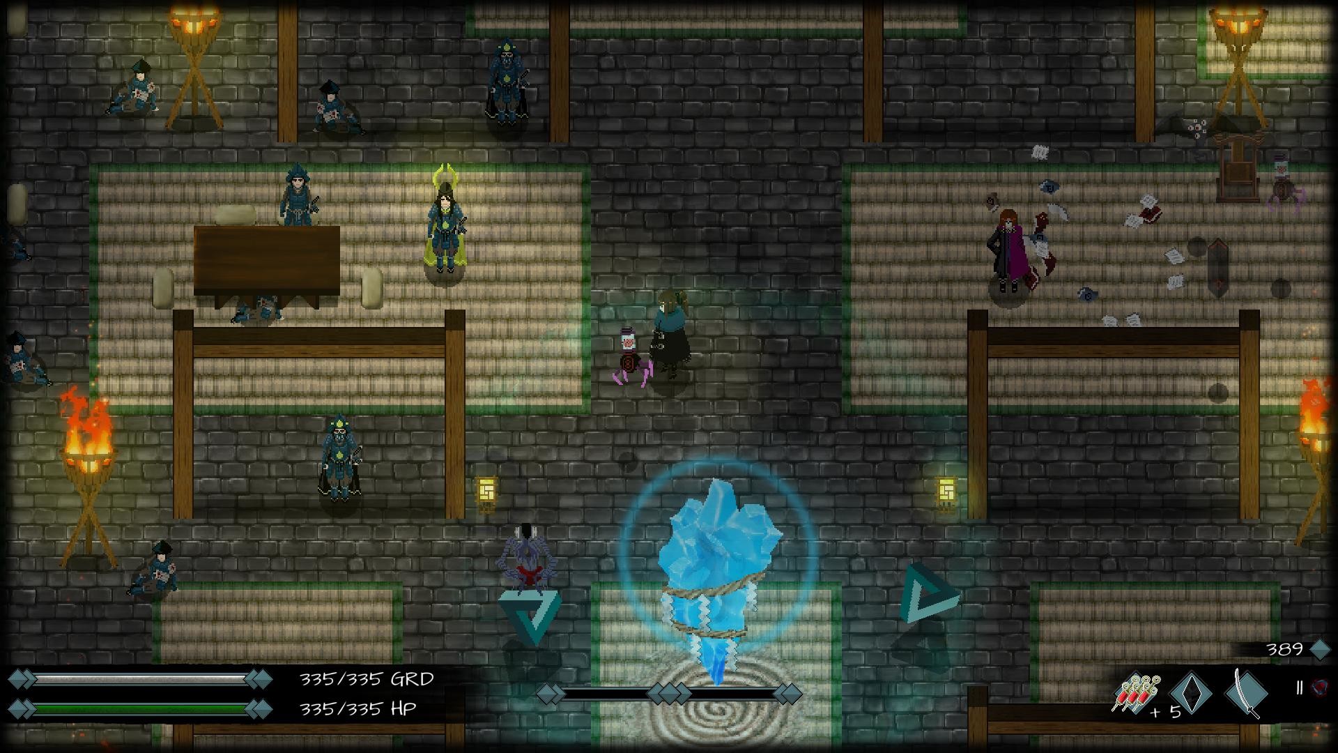 Изображение игры: Skautfold: Moonless Knight
