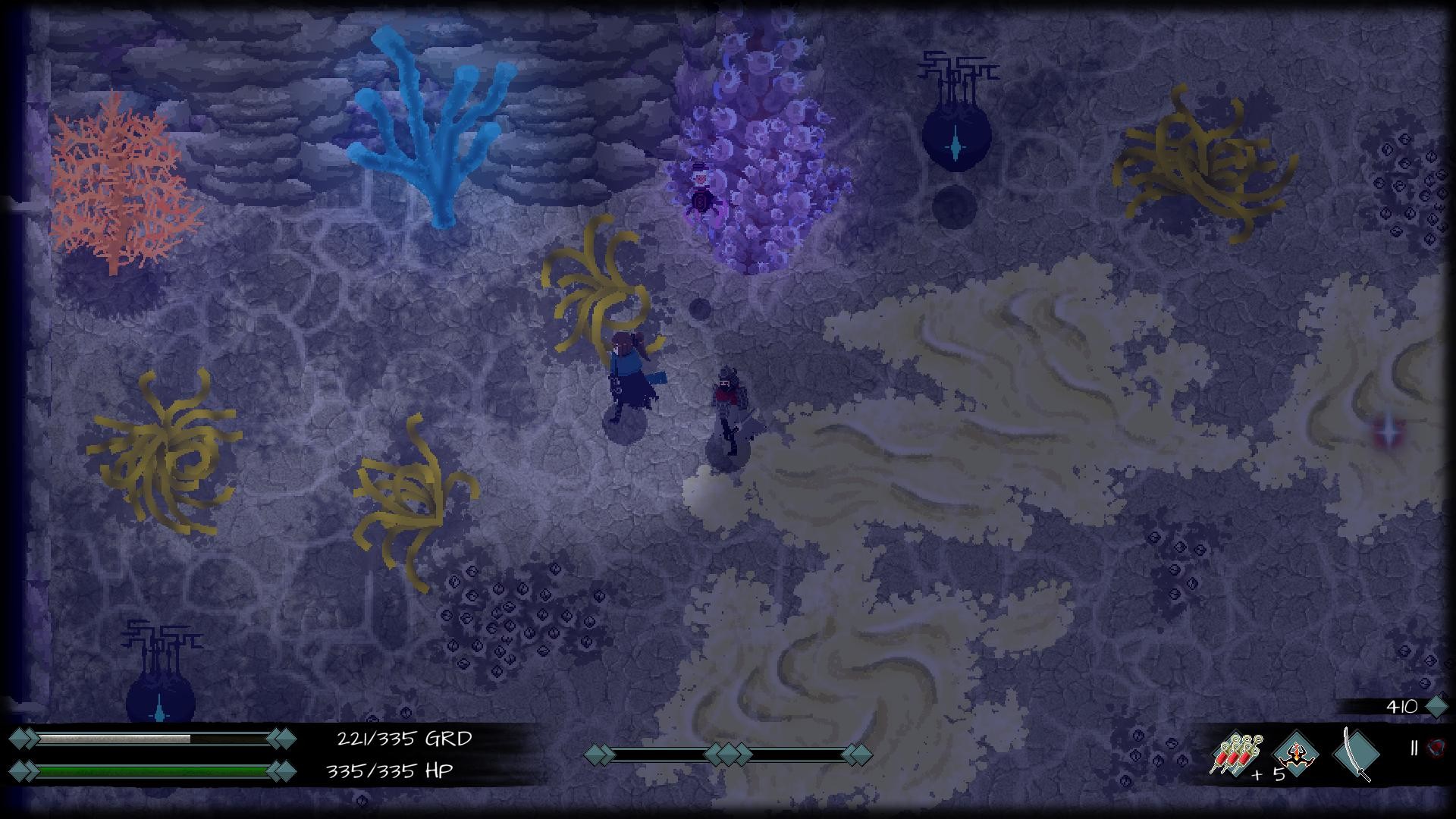 Изображение игры: Skautfold: Moonless Knight