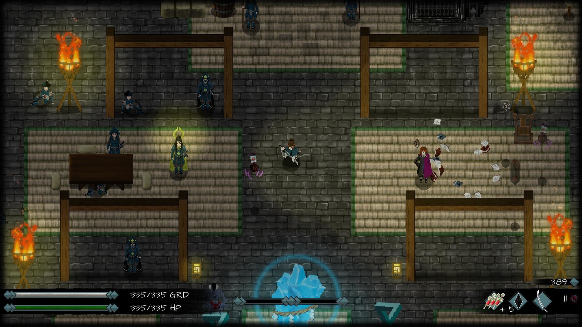 Изображение игры: Skautfold: Moonless Knight