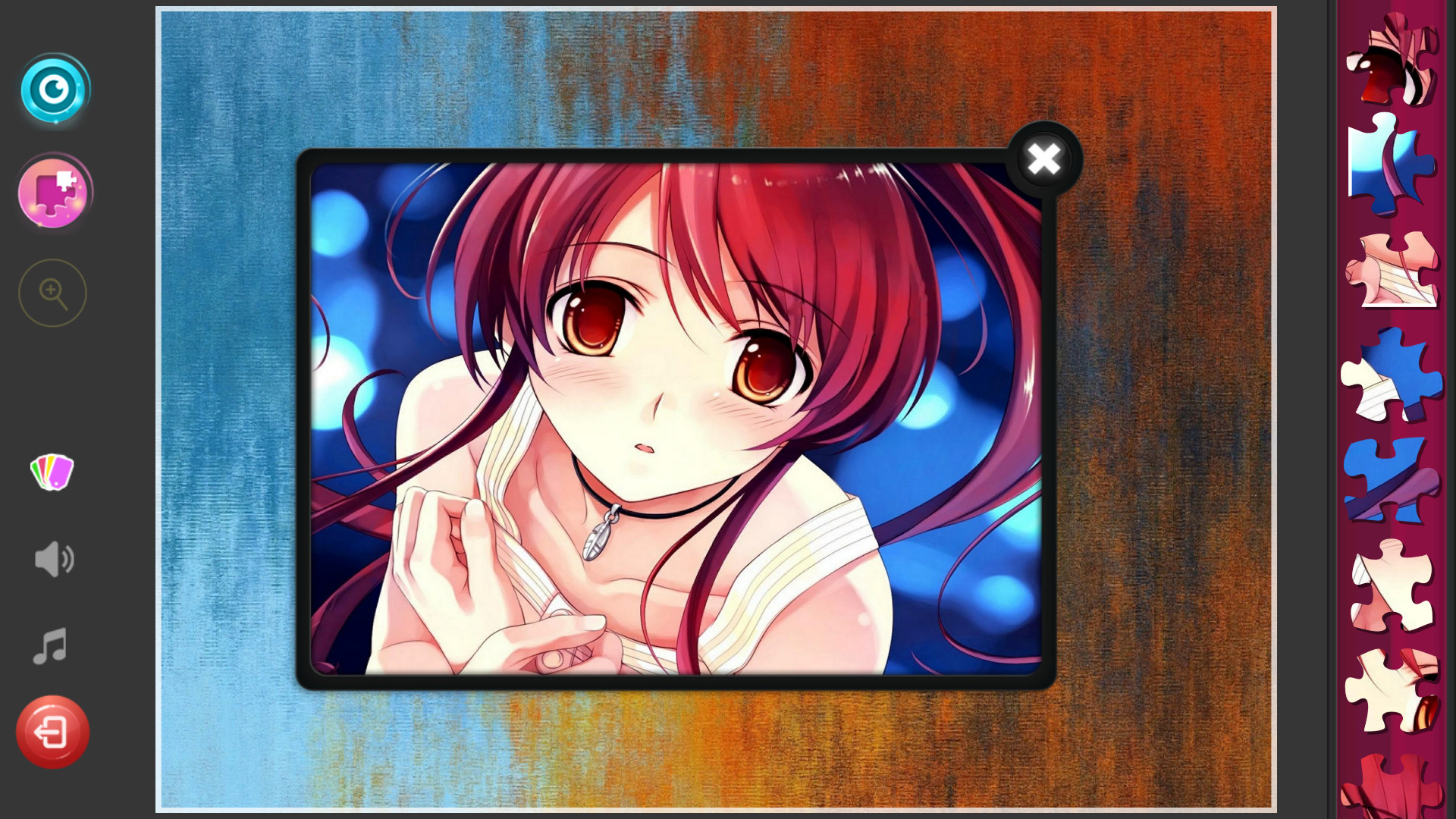 Изображение игры: Anime Girls Jigsaw Puzzles