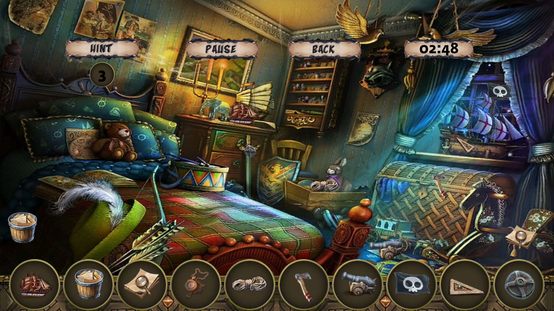 Изображение игры: Hidden Objects - The Mystery House