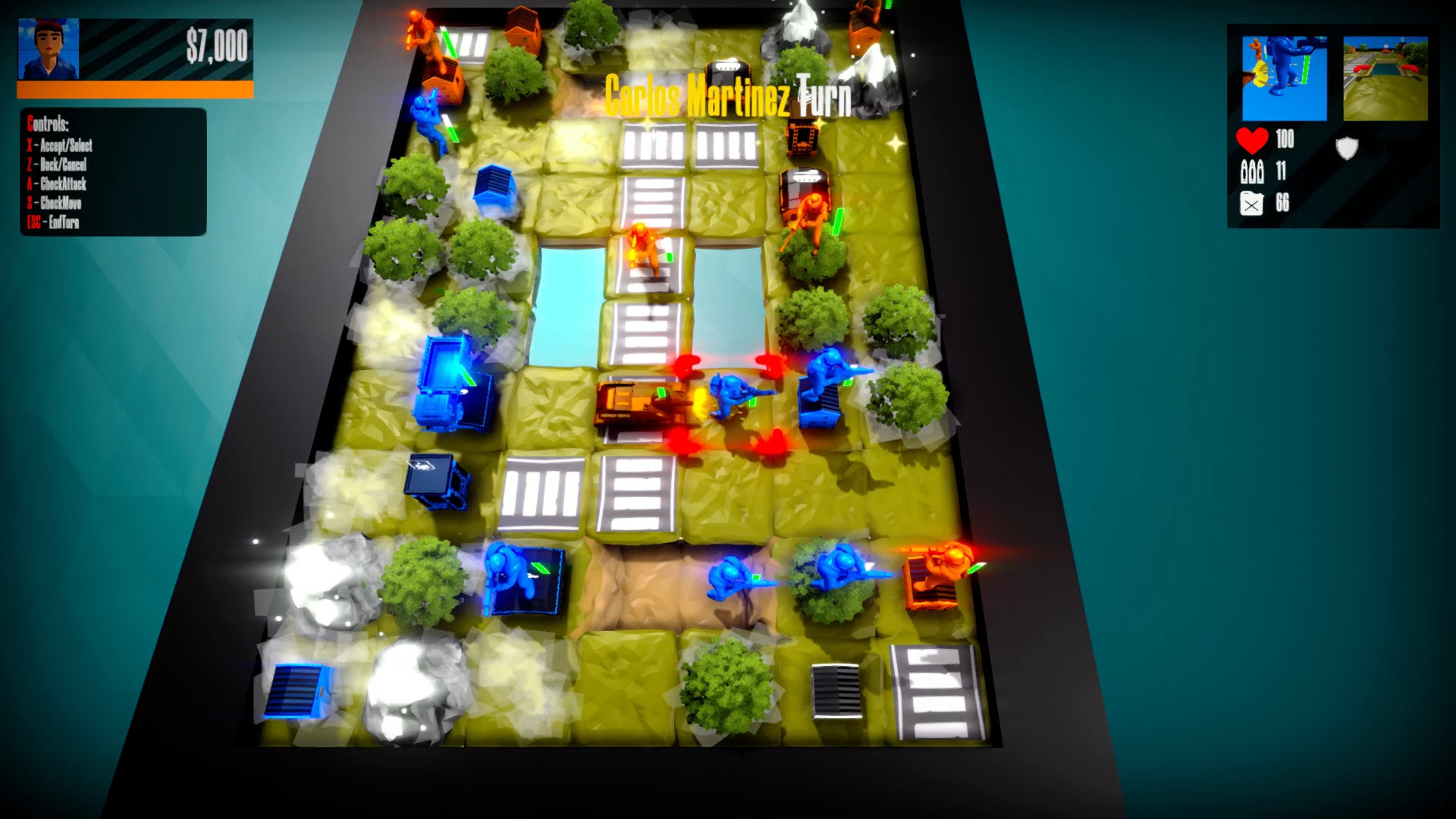 Изображение игры: X Wars Deluxe