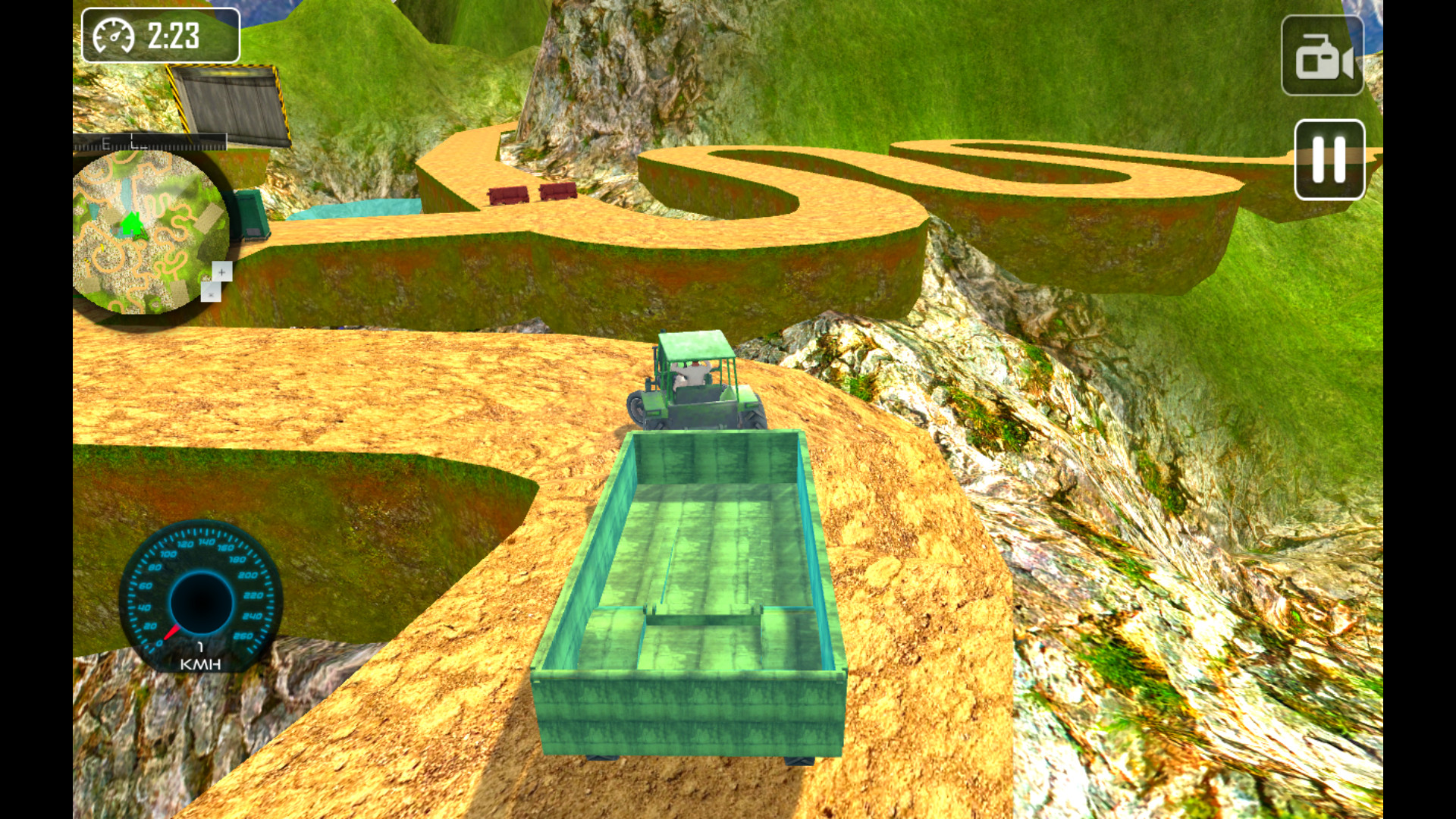 Изображение игры: Tractor Cargo Driving Simulator