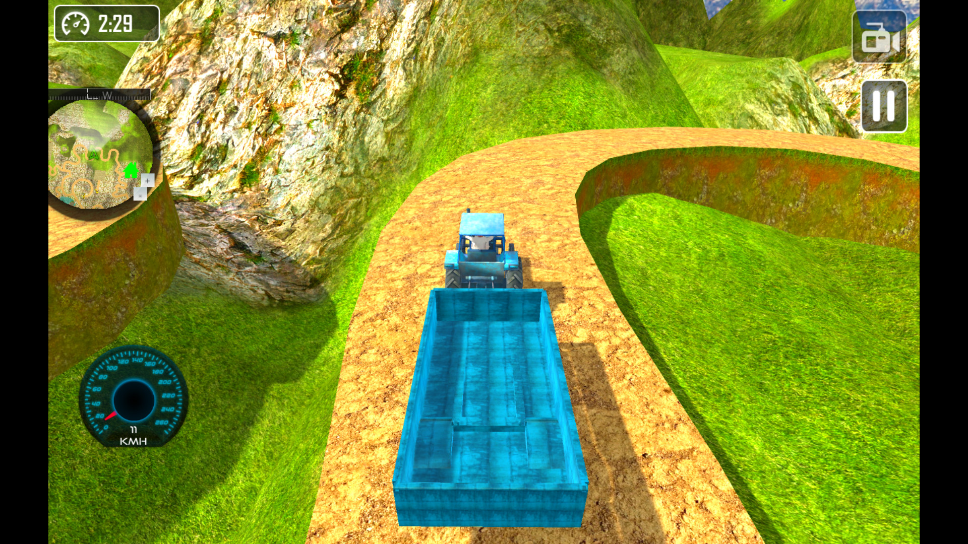Изображение игры: Tractor Cargo Driving Simulator