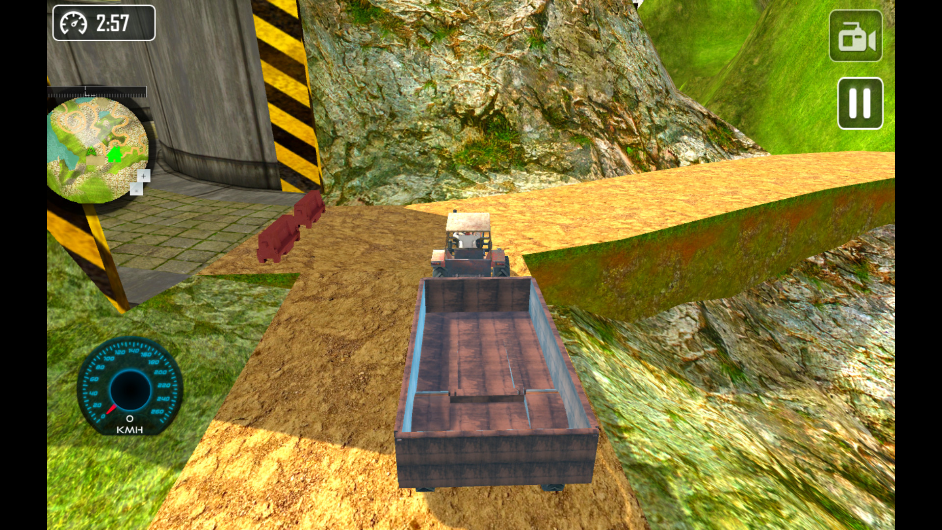 Изображение игры: Tractor Cargo Driving Simulator