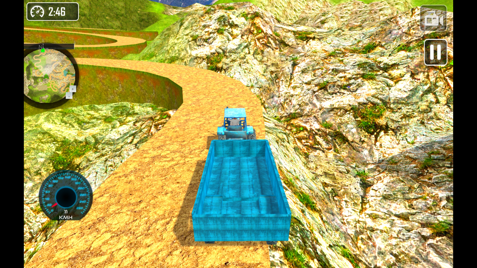 Изображение игры: Tractor Cargo Driving Simulator