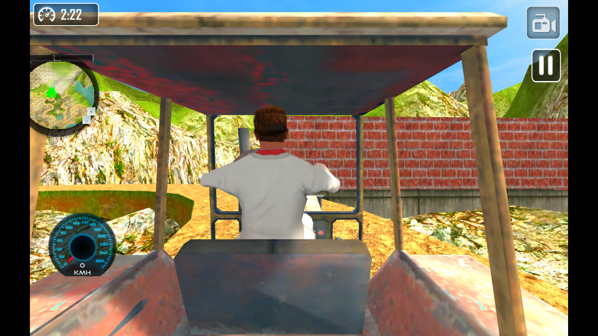 Изображение игры: Tractor Cargo Driving Simulator